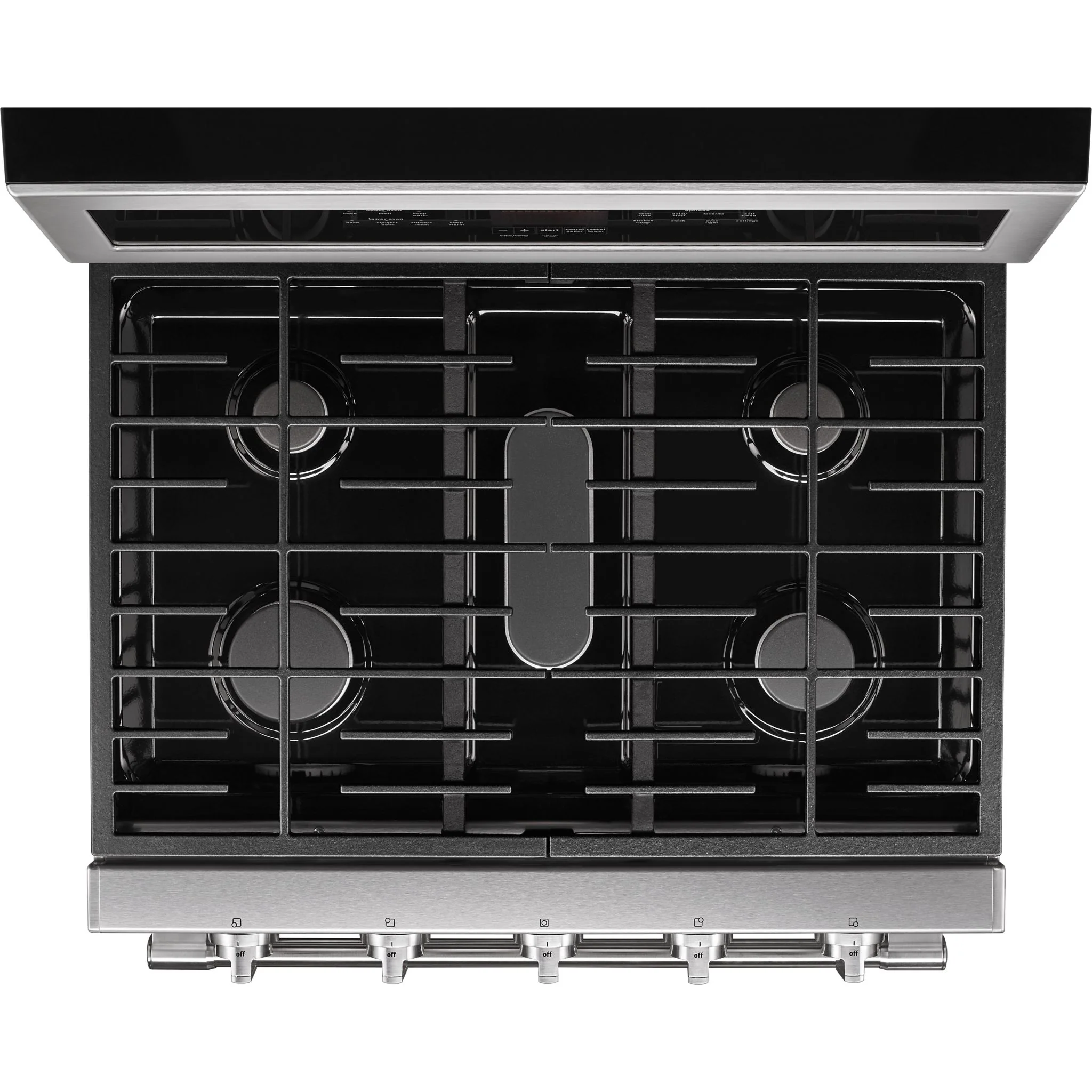Maytag 30-Inch Wide Double Oven Gas Range with True Convection - 6.0 CU. FT. -Stainless Steel (MGT8800FZ) - Image 4