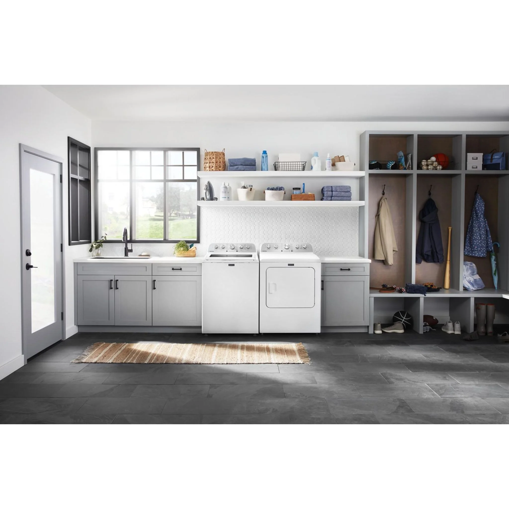 Maytag Top Load Gas Dryer with Steam-Enhanced Cycles - 7.0 cu. ft. -White (MGD5430MW) - Image 15