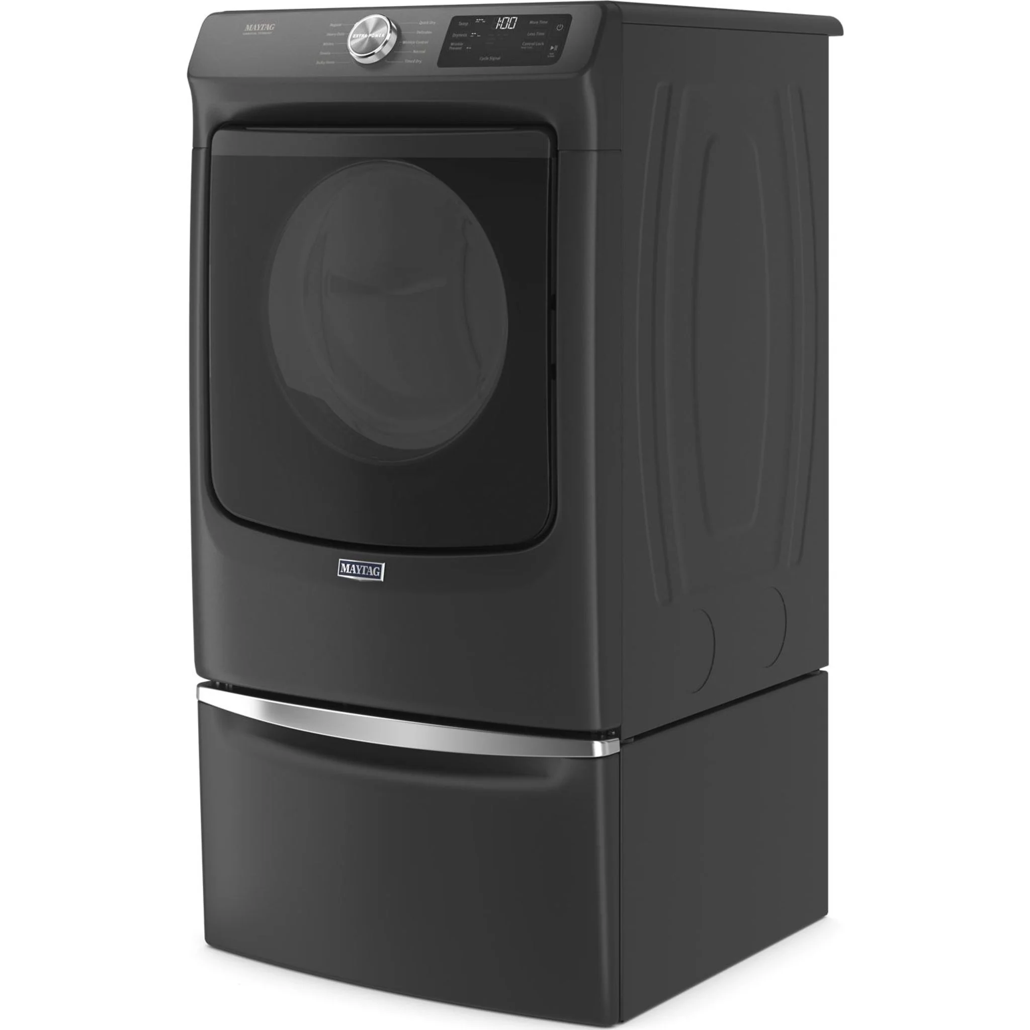 Maytag Front Load Gas Dryer with Extra Power and Quick Dry cycle - 7.3 cu. ft. -Volcano Black (MGD5630MBK) - Image 19