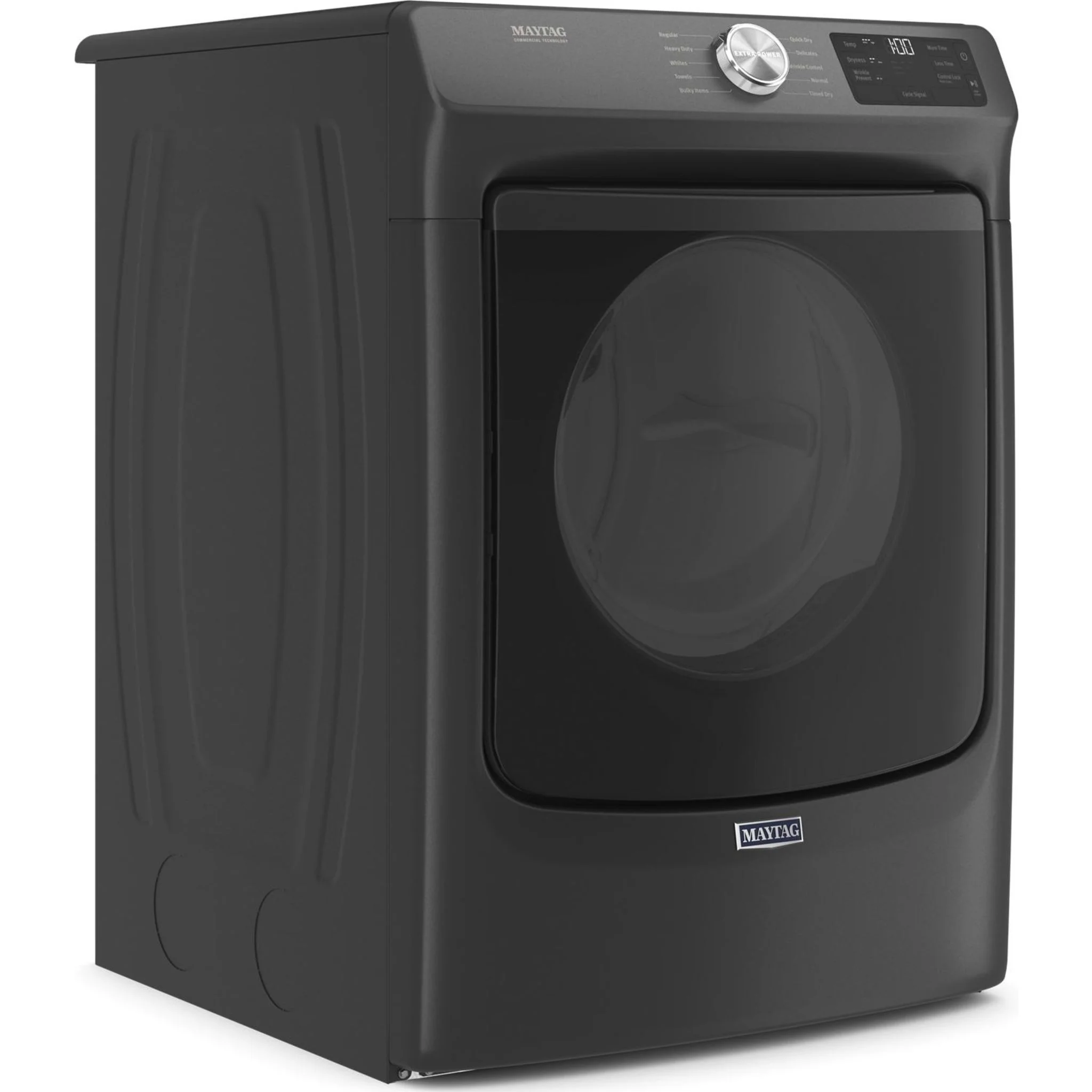 Maytag Front Load Gas Dryer with Extra Power and Quick Dry cycle - 7.3 cu. ft. -Volcano Black (MGD5630MBK) - Image 21