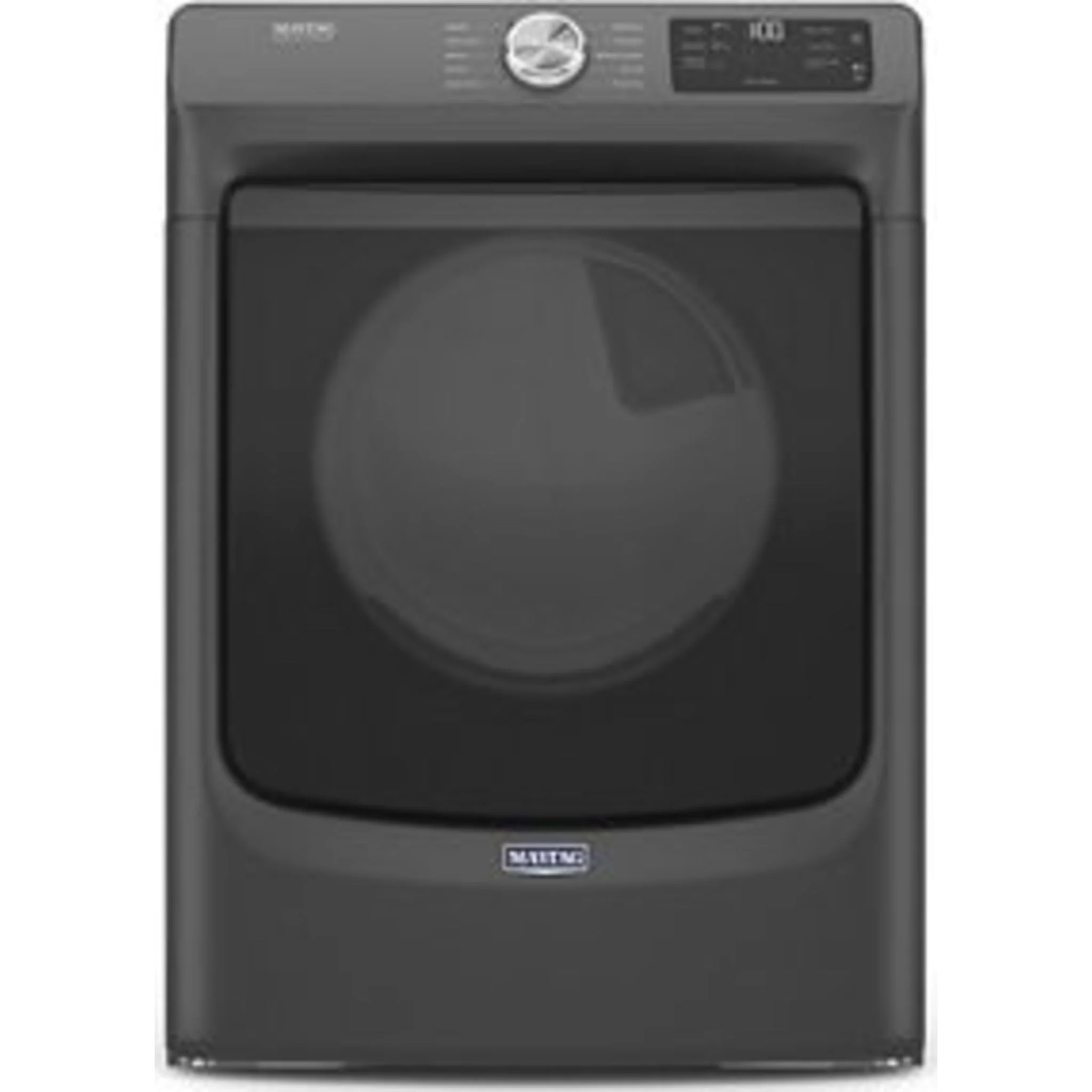 Maytag Front Load Gas Dryer with Extra Power and Quick Dry cycle - 7.3 cu. ft. -Volcano Black (MGD5630MBK) - Image 8