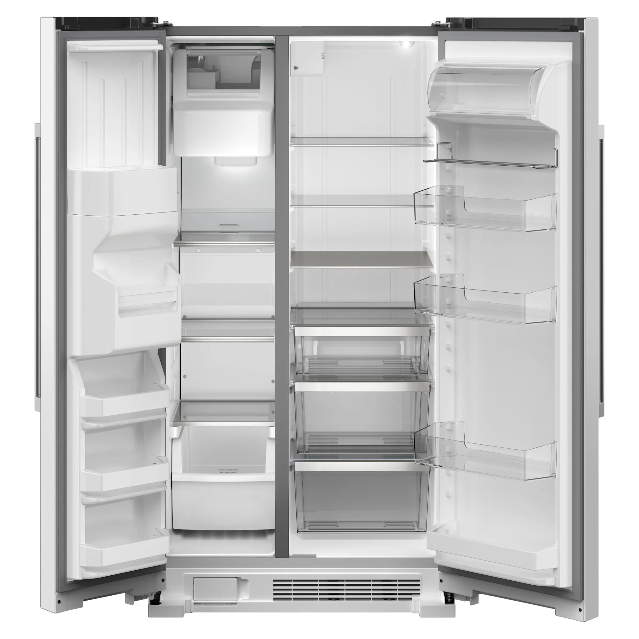 Maytag 36-Inch Wide Side-by-Side Refrigerator - 25 Cu. Ft. -White (MRSF4036PW) - Image 5