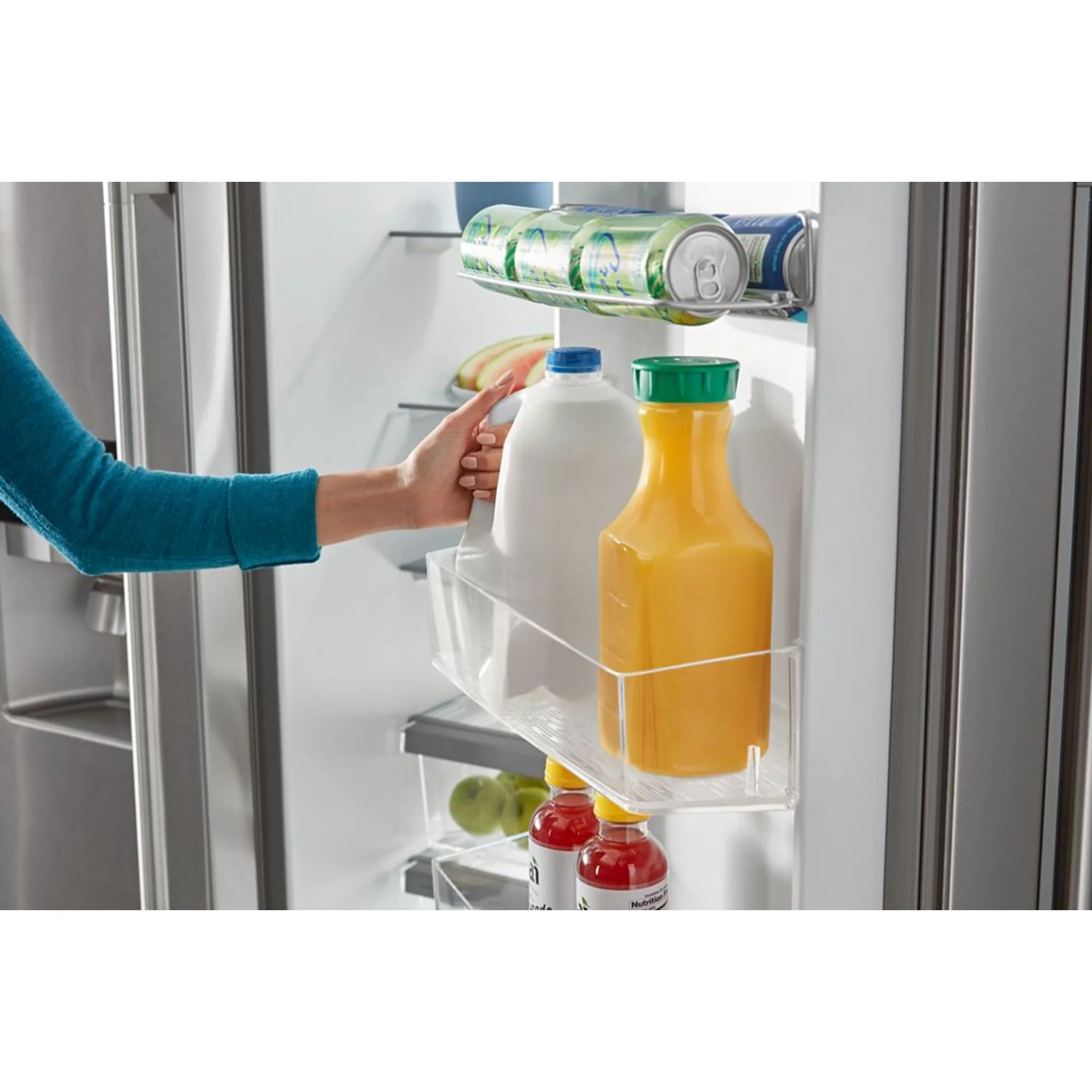 Maytag 36-Inch Wide Side-by-Side Refrigerator - 25 Cu. Ft. -Fingerprint Resistant (MRSF4036PZ) - Image 12