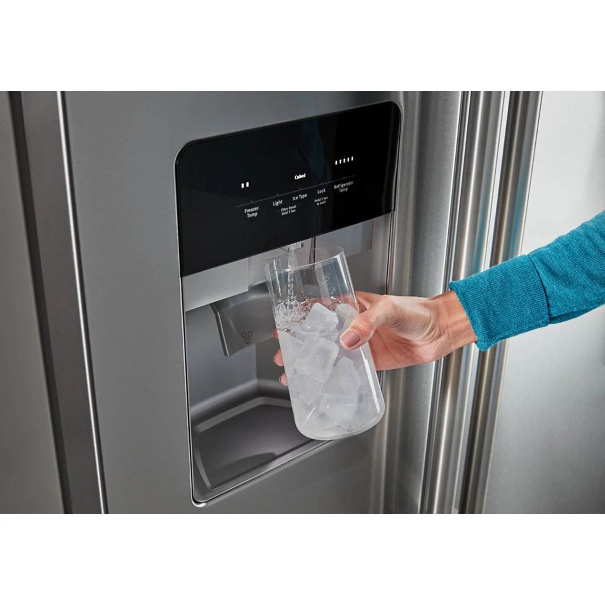 Maytag 36-Inch Wide Side-by-Side Refrigerator - 25 Cu. Ft. -Fingerprint Resistant (MRSF4036PZ) - Image 28