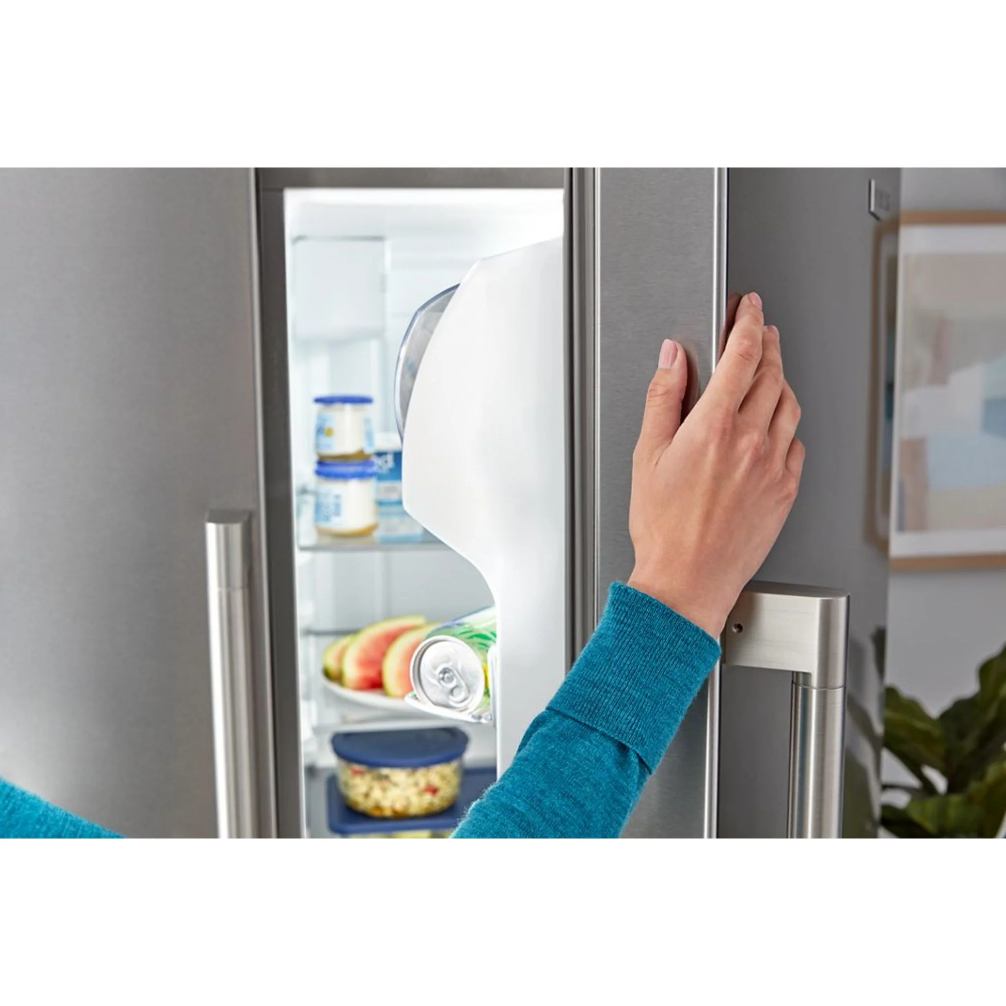Maytag 36-Inch Wide Side-by-Side Refrigerator - 25 Cu. Ft. -Fingerprint Resistant (MRSF4036PZ) - Image 9