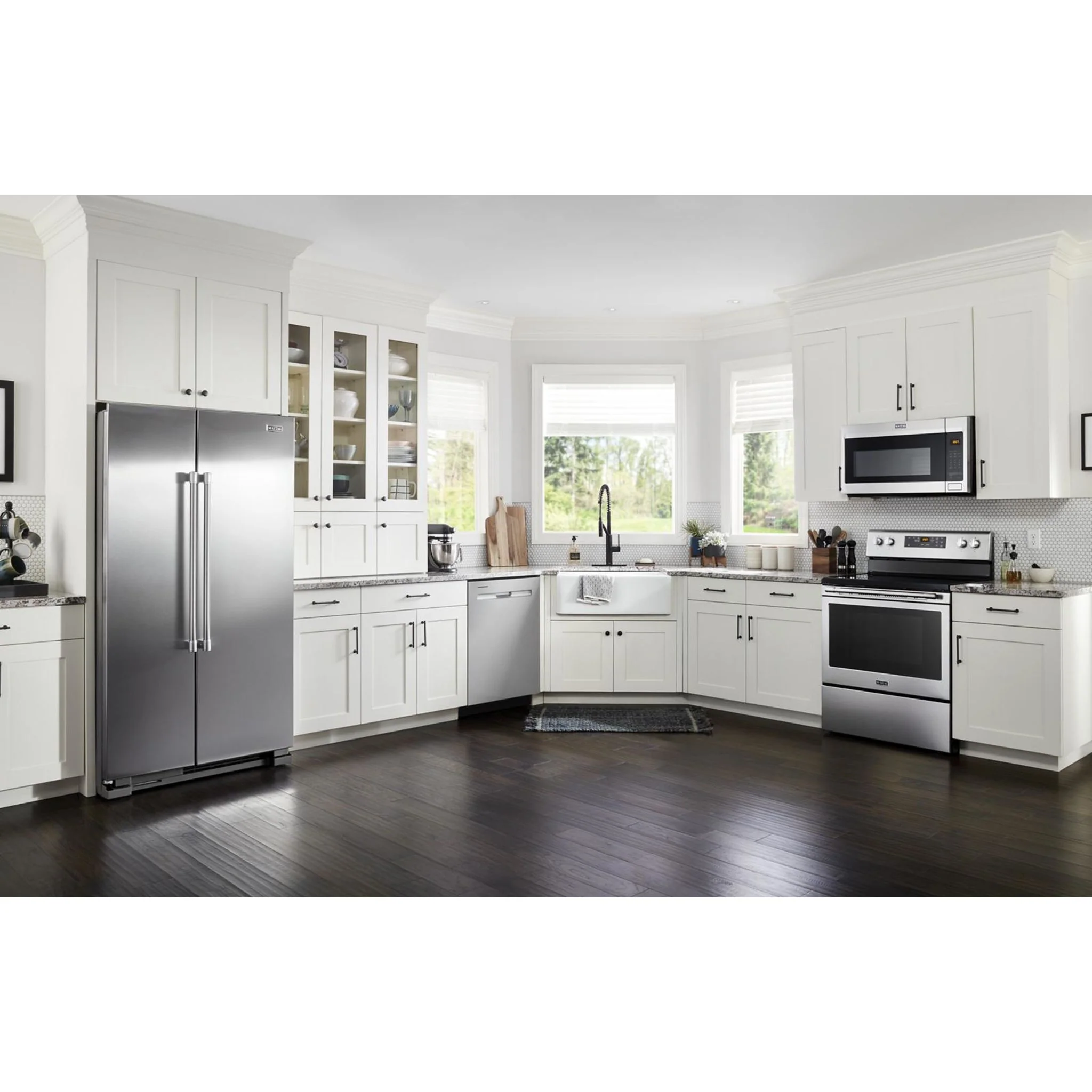Maytag 36-Inch Wide Side-by-Side Refrigerator - 25 cu. ft. -Fingerprint Resistant (MSS25N4MKZ) - Image 5