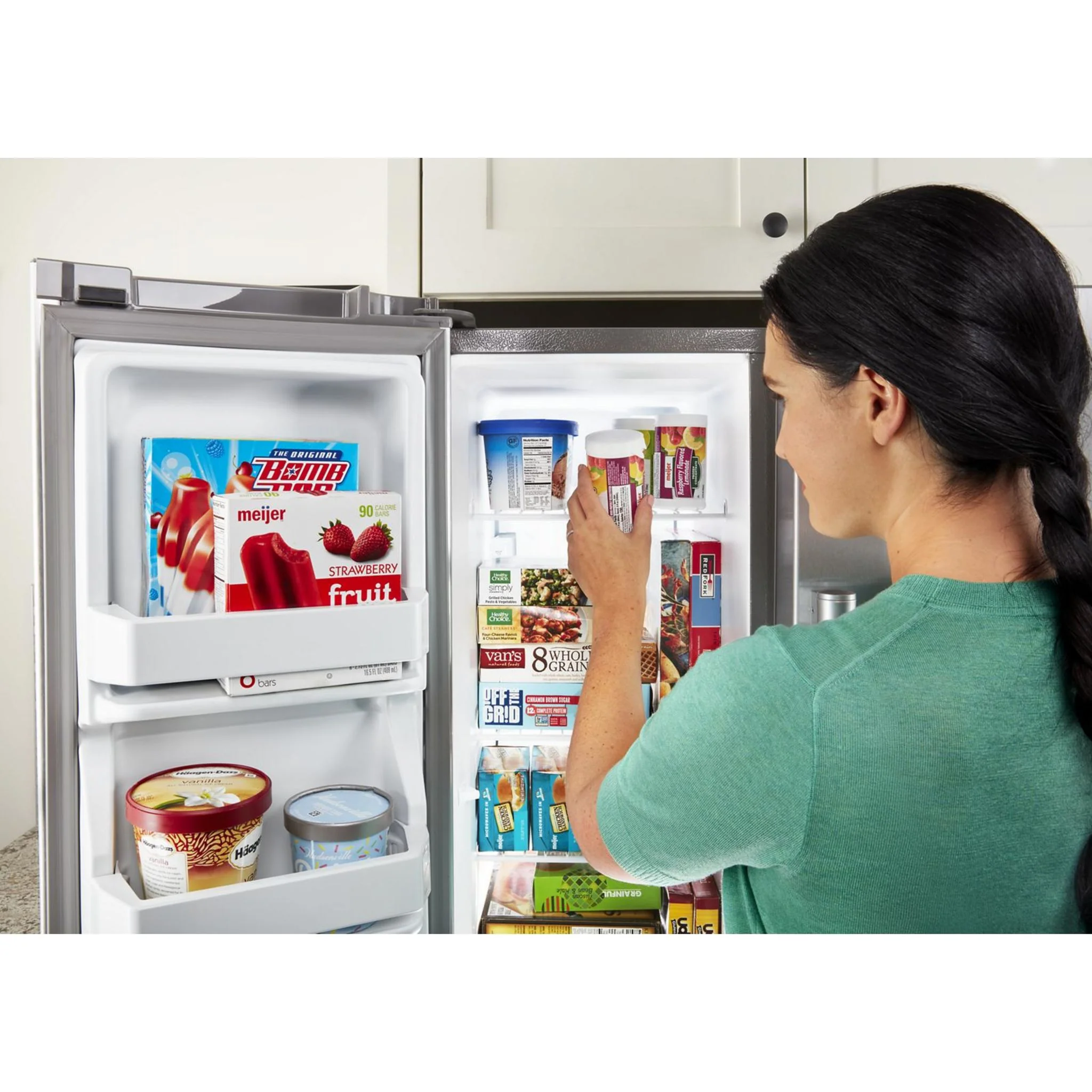 Maytag 36-Inch Wide Side-by-Side Refrigerator - 25 cu. ft. -Fingerprint Resistant (MSS25N4MKZ) - Image 8