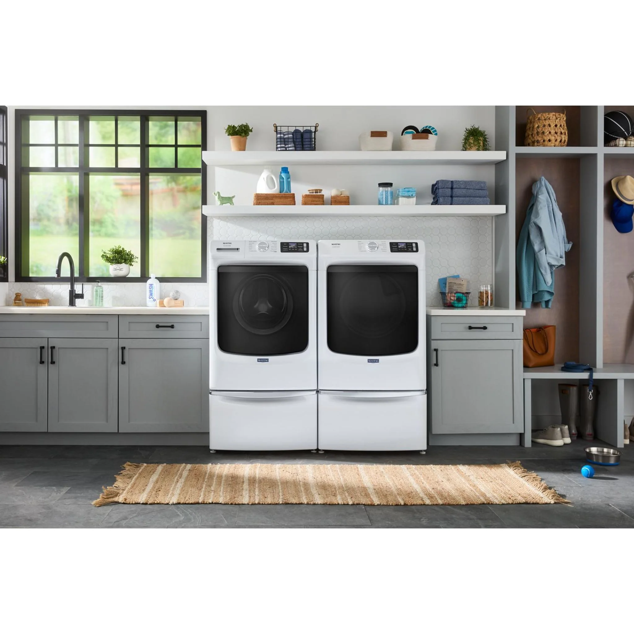 Maytag Smart Pet Pro Front Load Electric Dryer - 7.4 CU. FT. -White (YMED7020RW) - Image 41