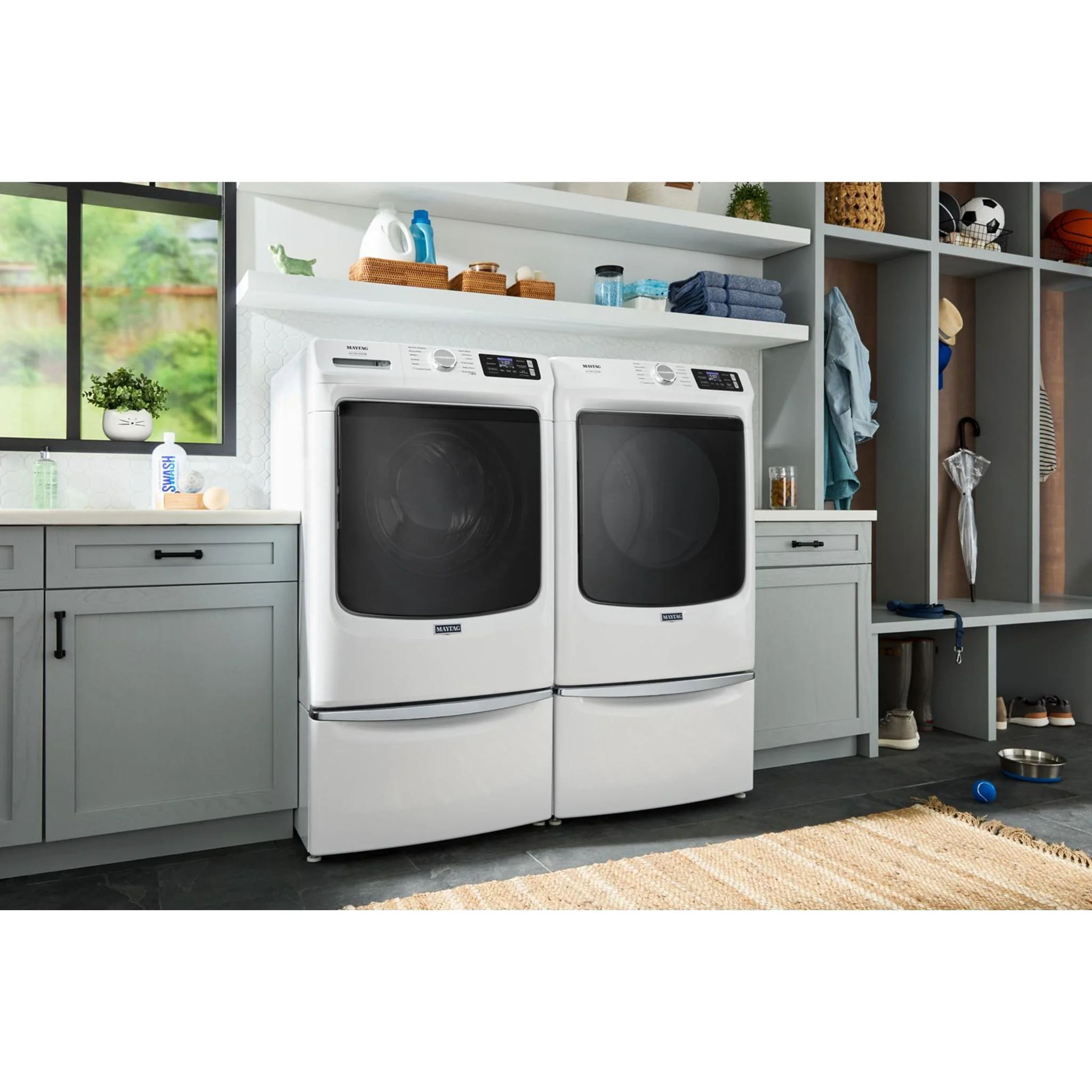 Maytag Smart Pet Pro Front Load Electric Dryer - 7.4 CU. FT. -White (YMED7020RW) - Image 44
