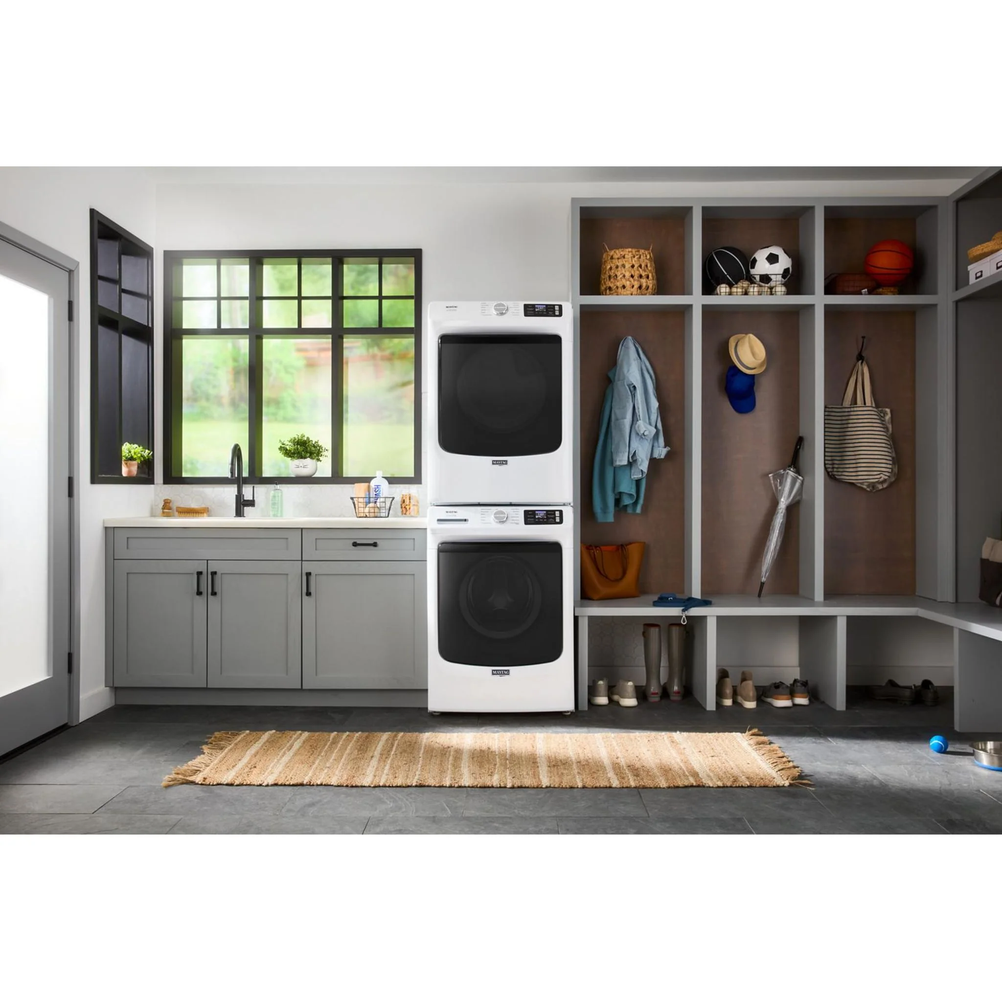 Maytag Smart Pet Pro Front Load Electric Dryer - 7.4 CU. FT. -White (YMED7020RW) - Image 8