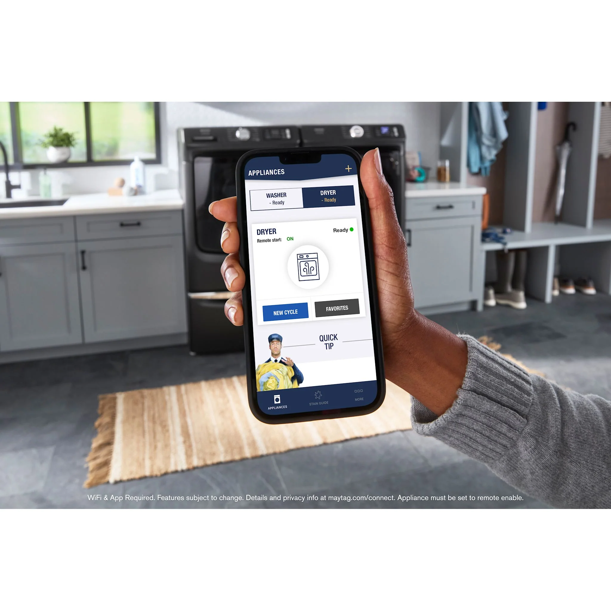 Maytag Smart Pet Pro Front Load Gas Dryer - 7.4 CU. FT. -Volcano Black (MGD7020RU) - Image 9
