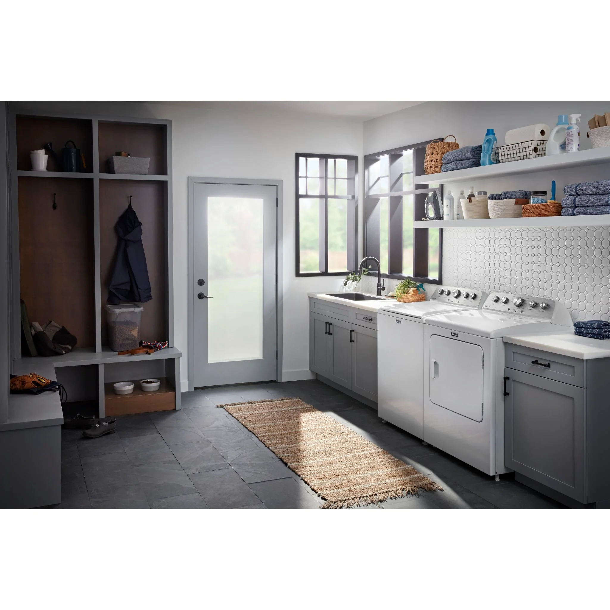 Maytag Top Load Laundry Pair with Extra Power - 5.2 cu. ft. - White (YMED5030MW & MVW5035MW) - Image 10