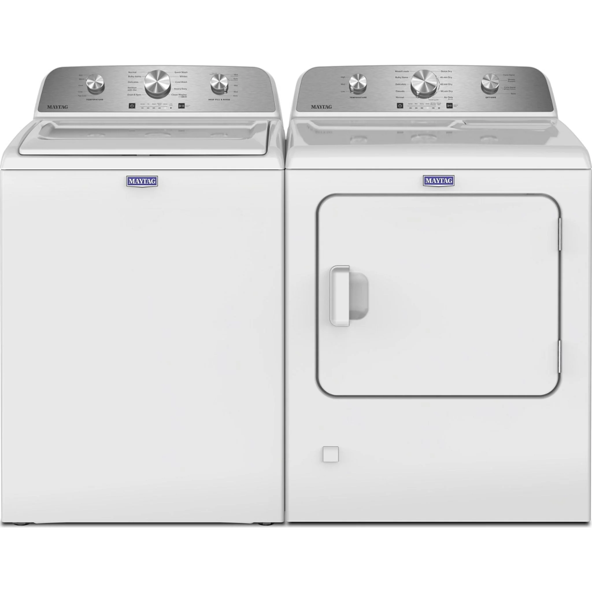 Maytag Top Load Pair (MTW4205SW-YMED4205SW) - White
