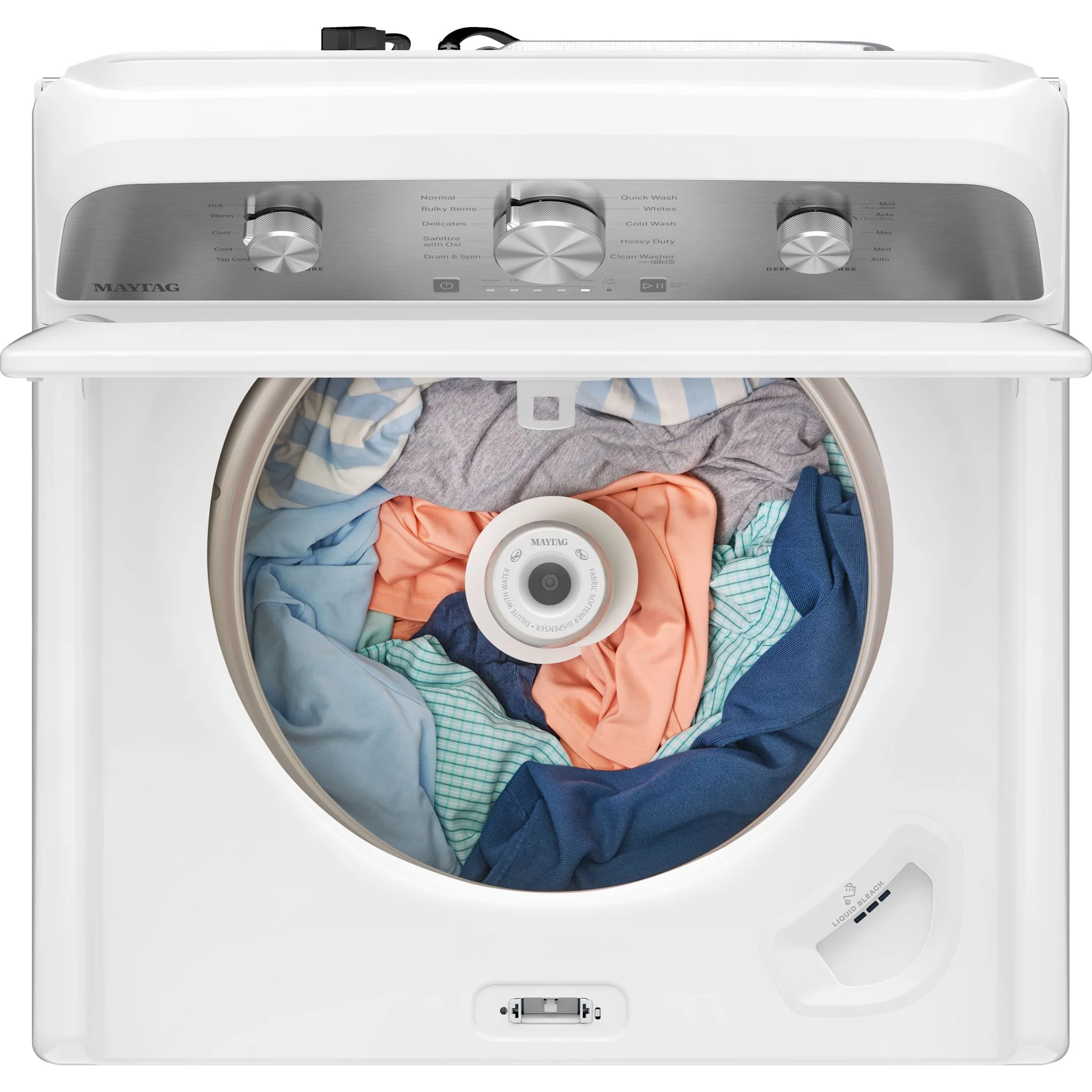 Maytag 4.8 Cu. Ft. Capacity Top Load Washer -White (MTW4205SW) - Image 5