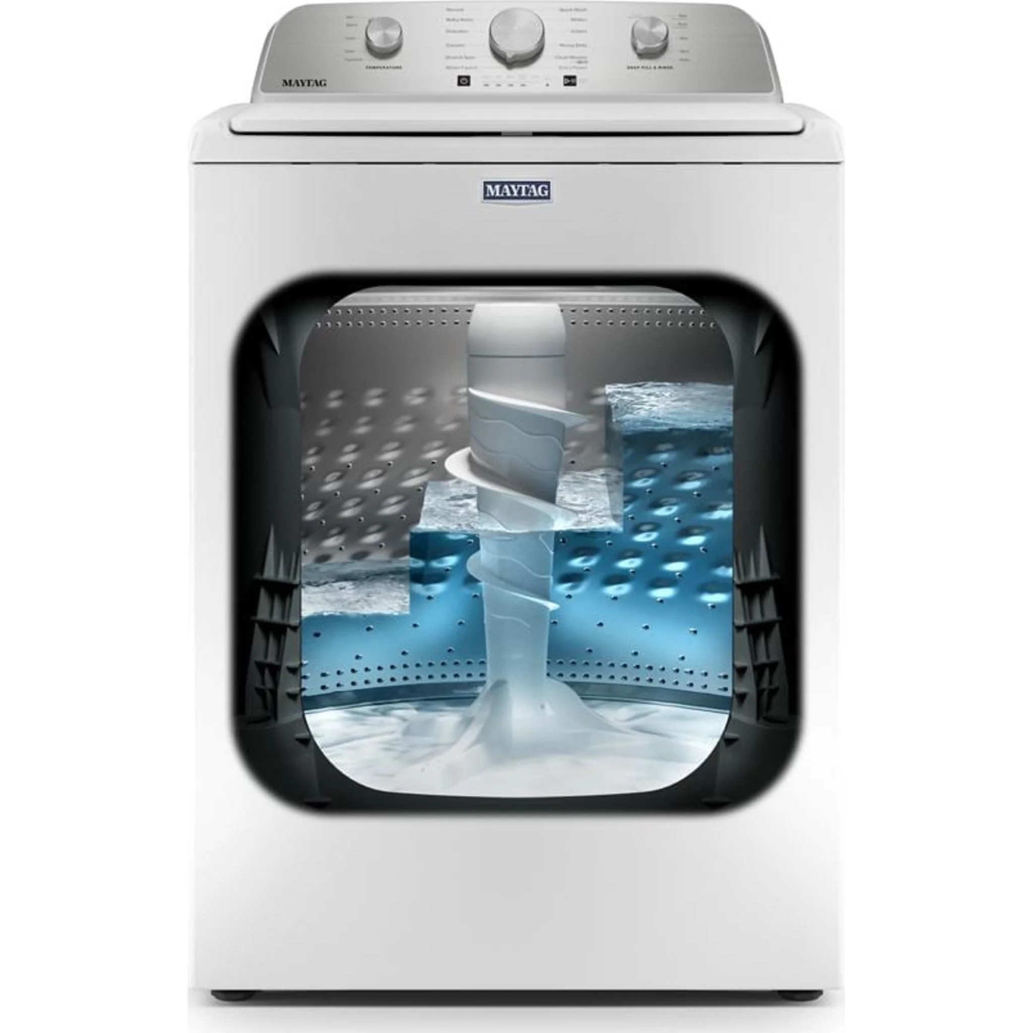 Maytag Top Load Washer (MTW5205TW) - White - Image 2