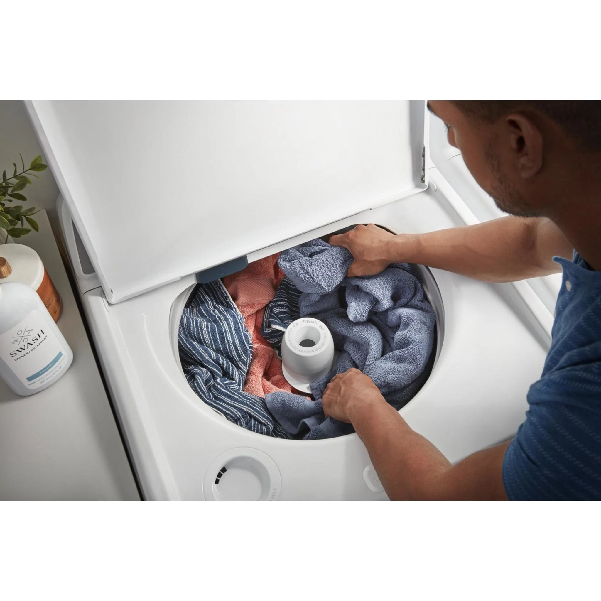Maytag Top Load Washer with Extra Power - 5.2 cu. ft. IEC -White (MVW5035MW) - Image 6