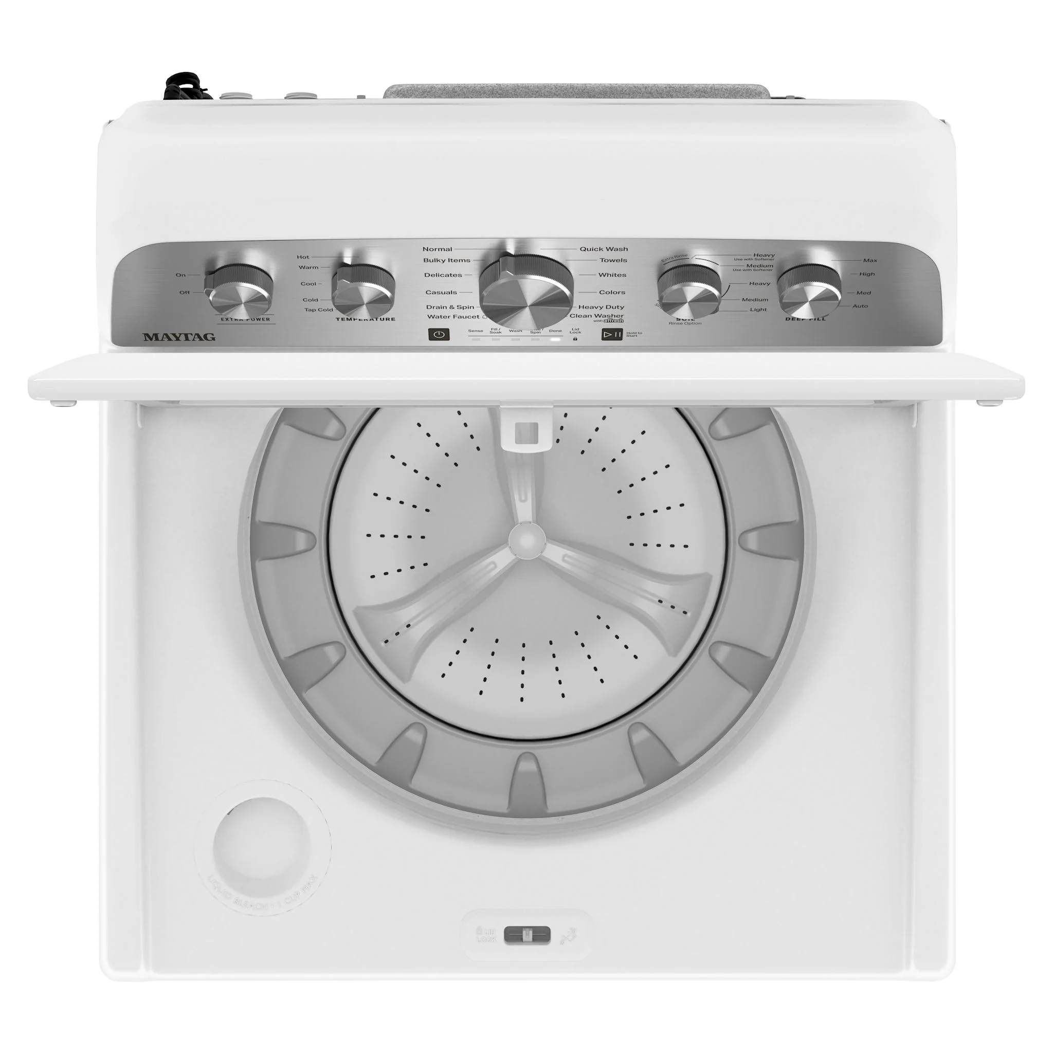 Maytag Top Load Washer with Extra Power - 5.5 cu. ft. IEC -White (MVW5430MW) - Image 14