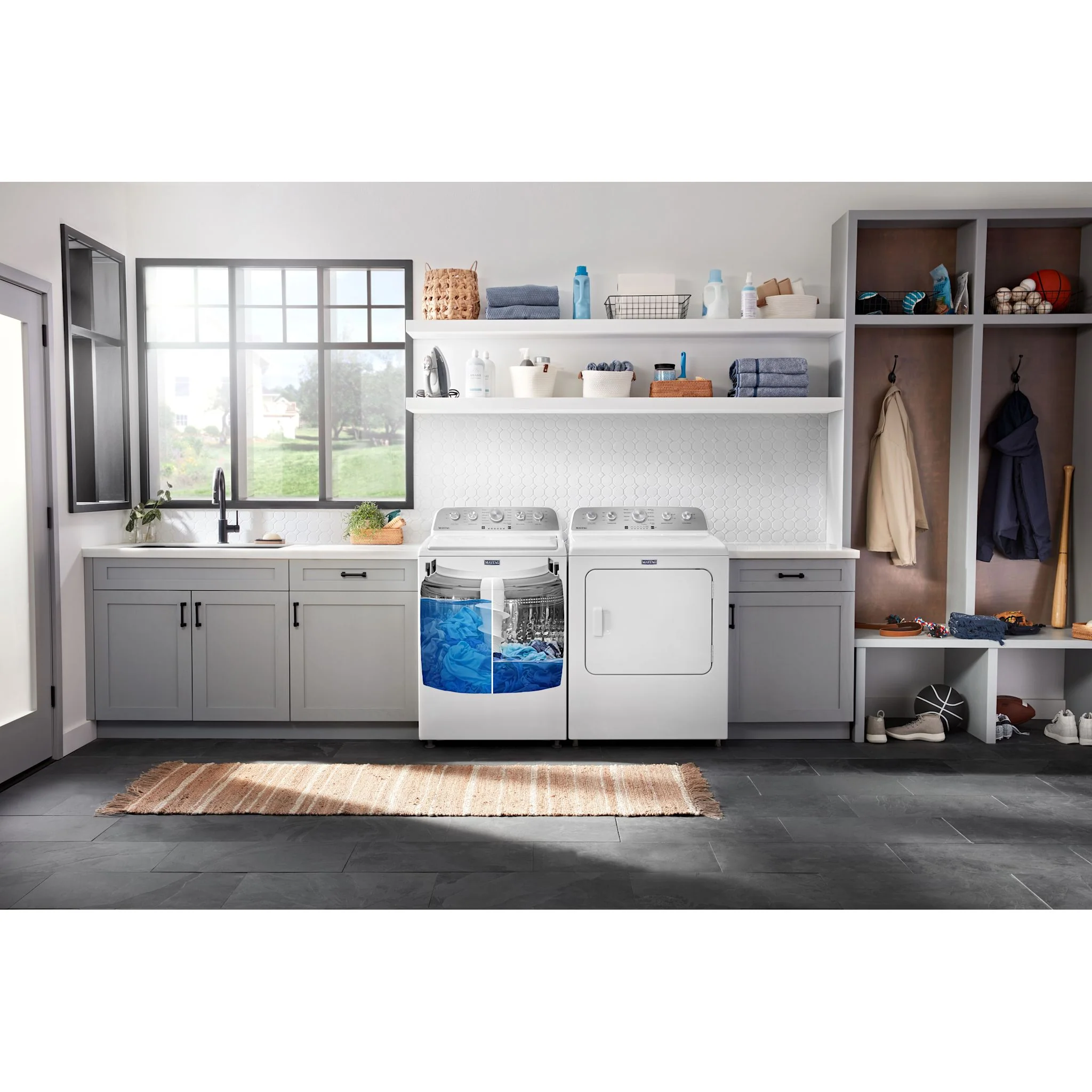 Maytag Top Load Washer with Extra Power - 5.5 cu. ft. IEC -White (MVW5430MW) - Image 17
