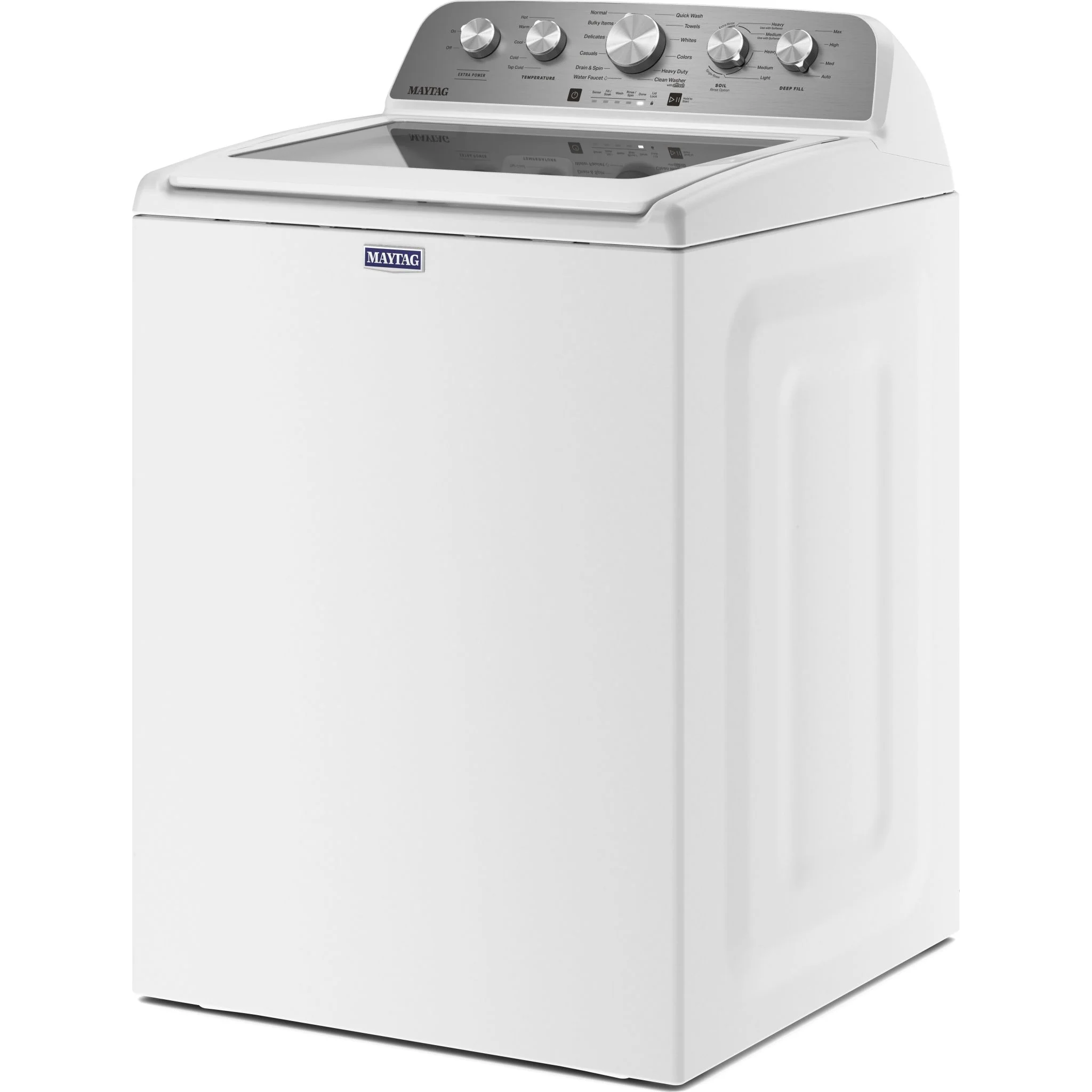 Maytag Top Load Washer with Extra Power - 5.5 cu. ft. IEC -White (MVW5430MW) - Image 2