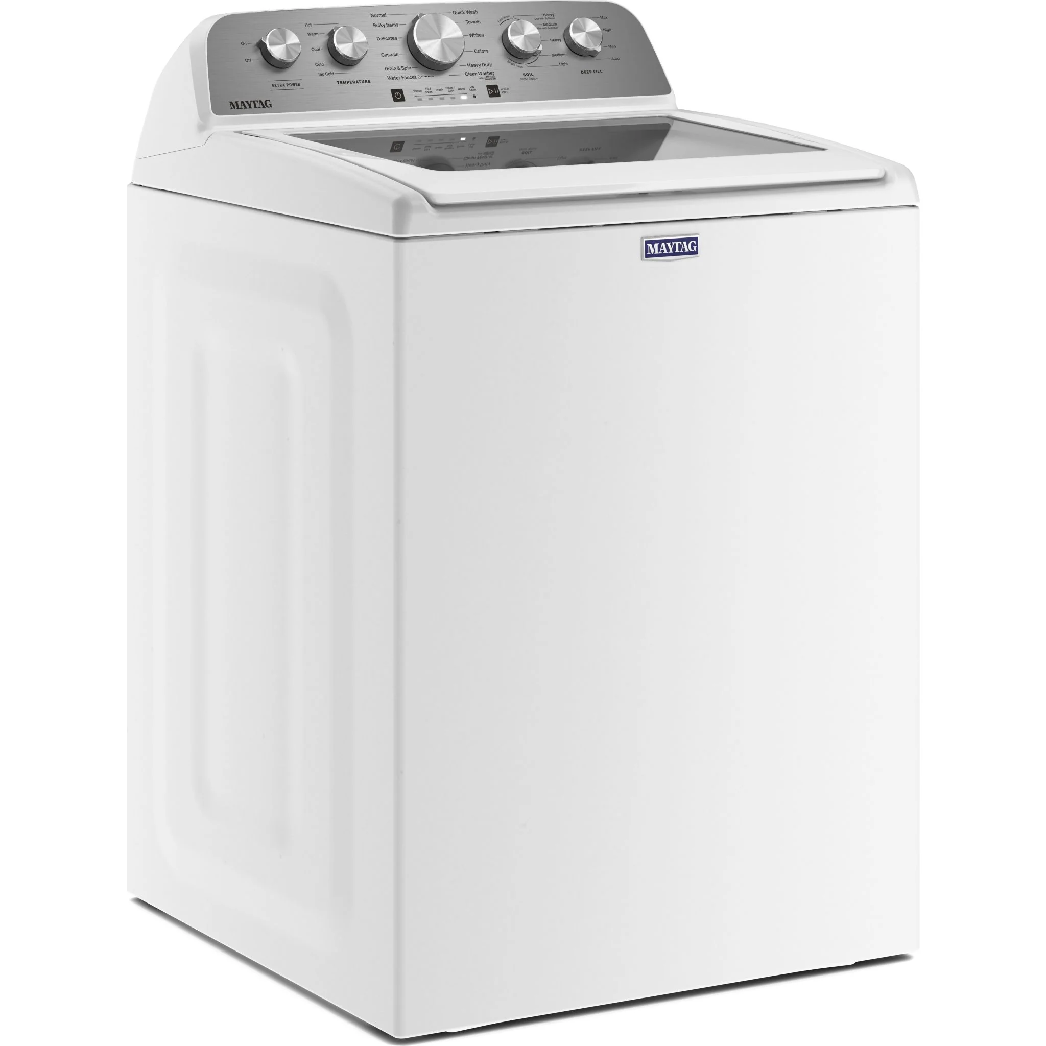 Maytag Top Load Washer with Extra Power - 5.5 cu. ft. IEC -White (MVW5430MW) - Image 3
