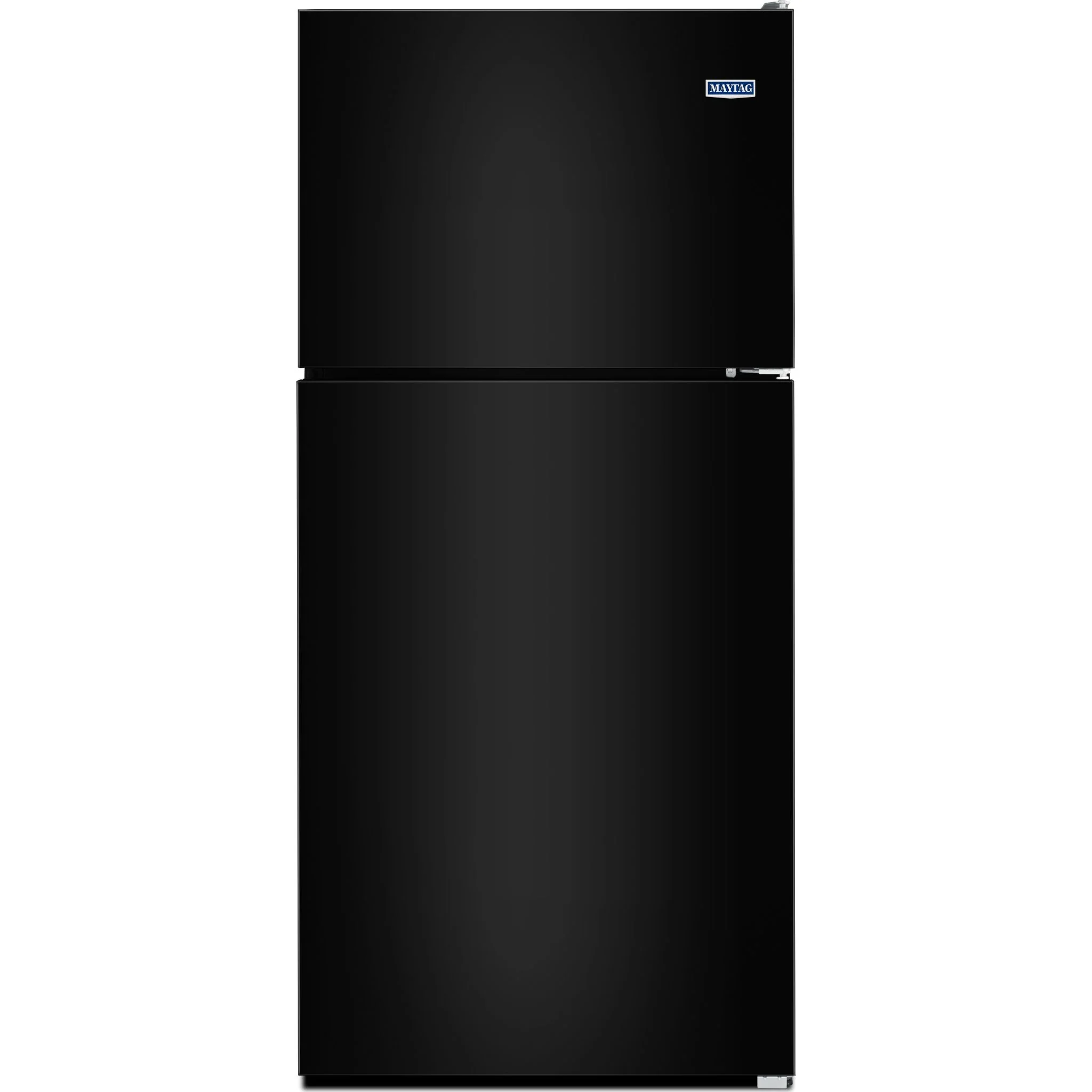Maytag 33-Inch Wide Top Freezer Refrigerator with PowerCold Feature- 21 Cu. Ft. -Black Ice (MRT311FFFE)