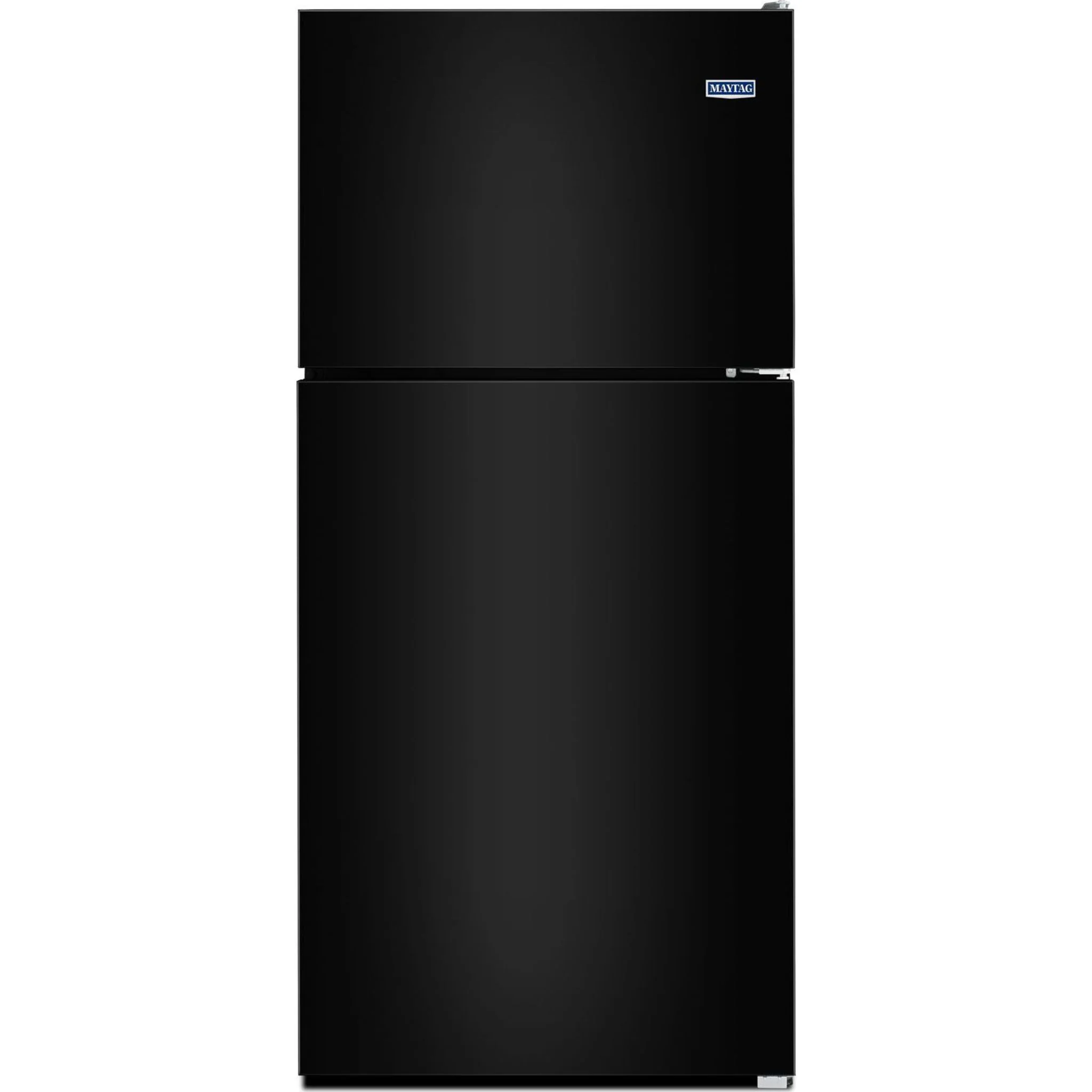 Maytag 33-Inch Wide Top Freezer Refrigerator with PowerCold Feature- 21 Cu. Ft. -Black Ice (MRT311FFFE) - Image 4