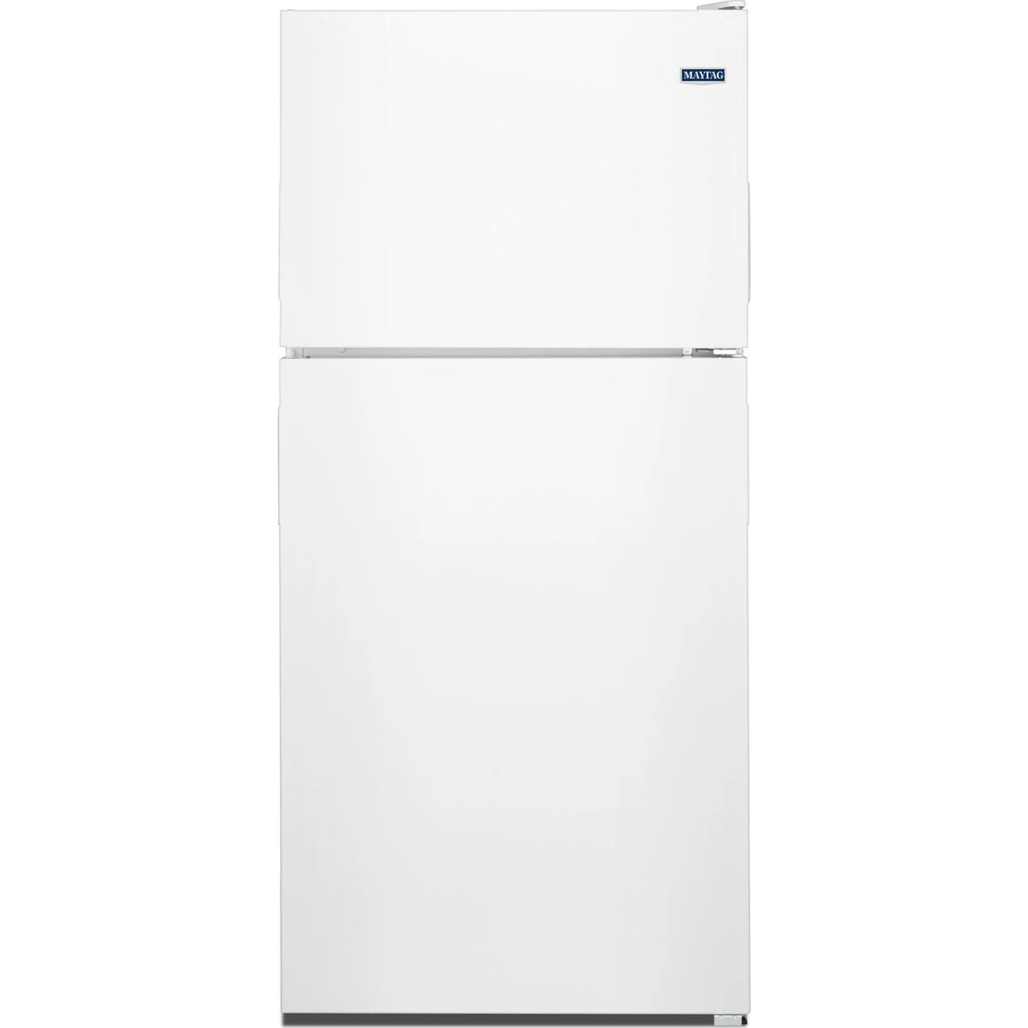 Maytag 33-Inch Wide Top Freezer Refrigerator with PowerCold Feature- 21 Cu. Ft. -White Ice (MRT311FFFH) - Image 8