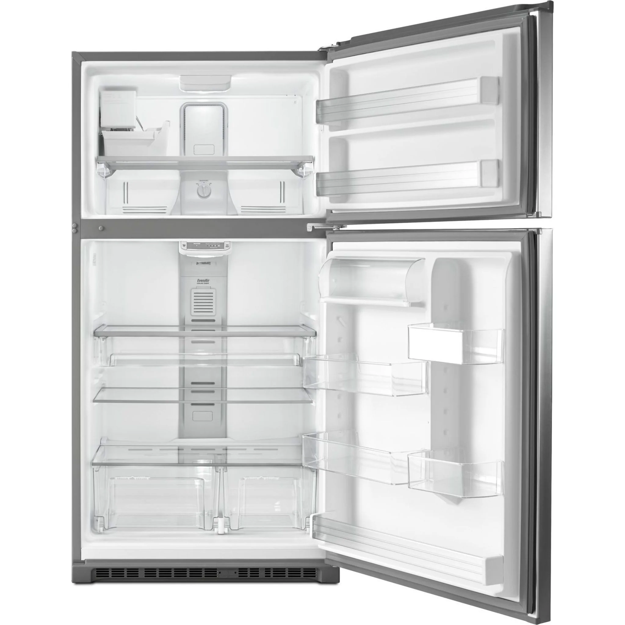 Maytag 33-Inch Wide Top Freezer Refrigerator with EvenAirCooling Tower- 21 Cu. Ft. -Fingerprint Resistant Stainless Steel (MRT711SMFZ) - Image 14