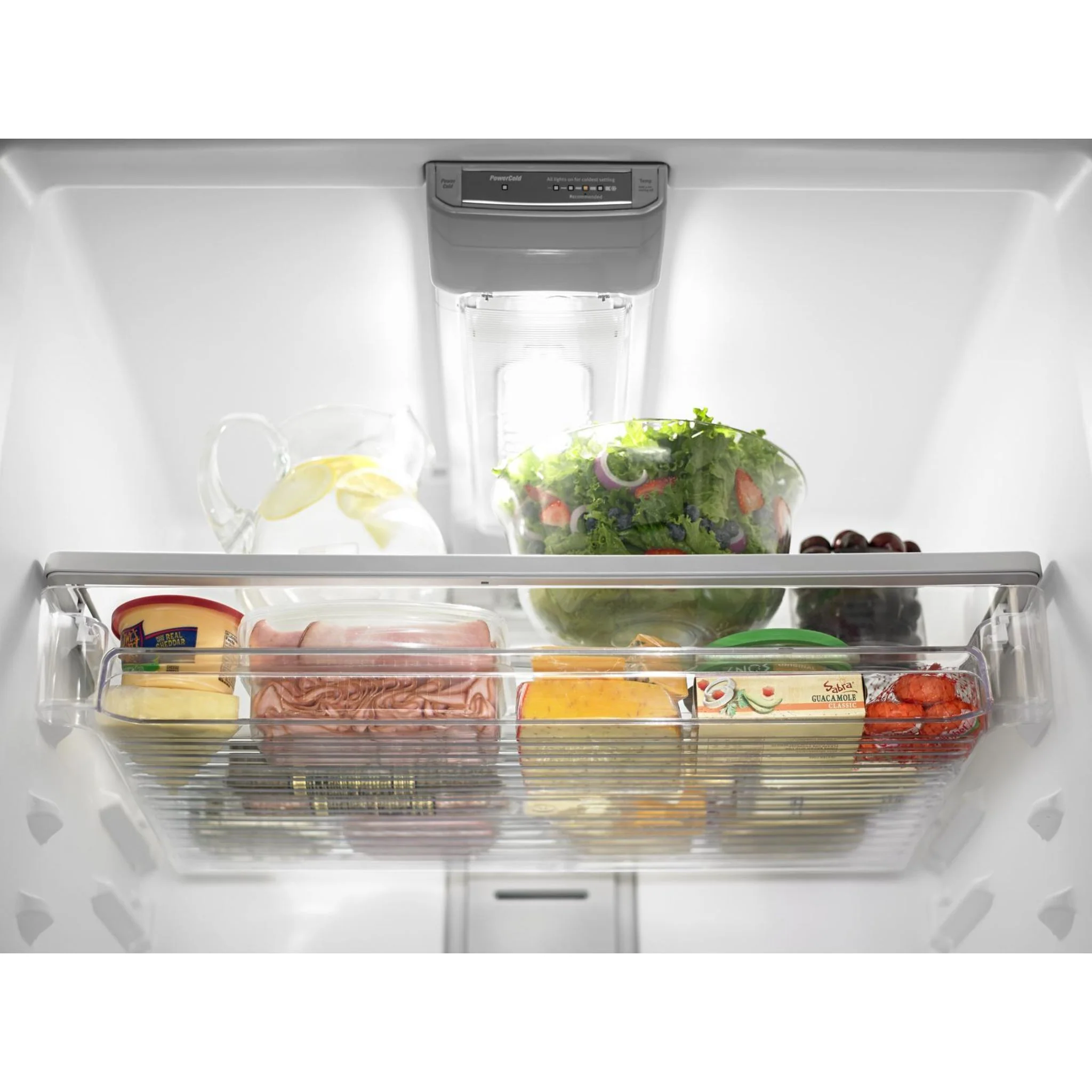 Maytag 33-Inch Wide Top Freezer Refrigerator with EvenAirCooling Tower- 21 Cu. Ft. -Fingerprint Resistant Stainless Steel (MRT711SMFZ) - Image 29