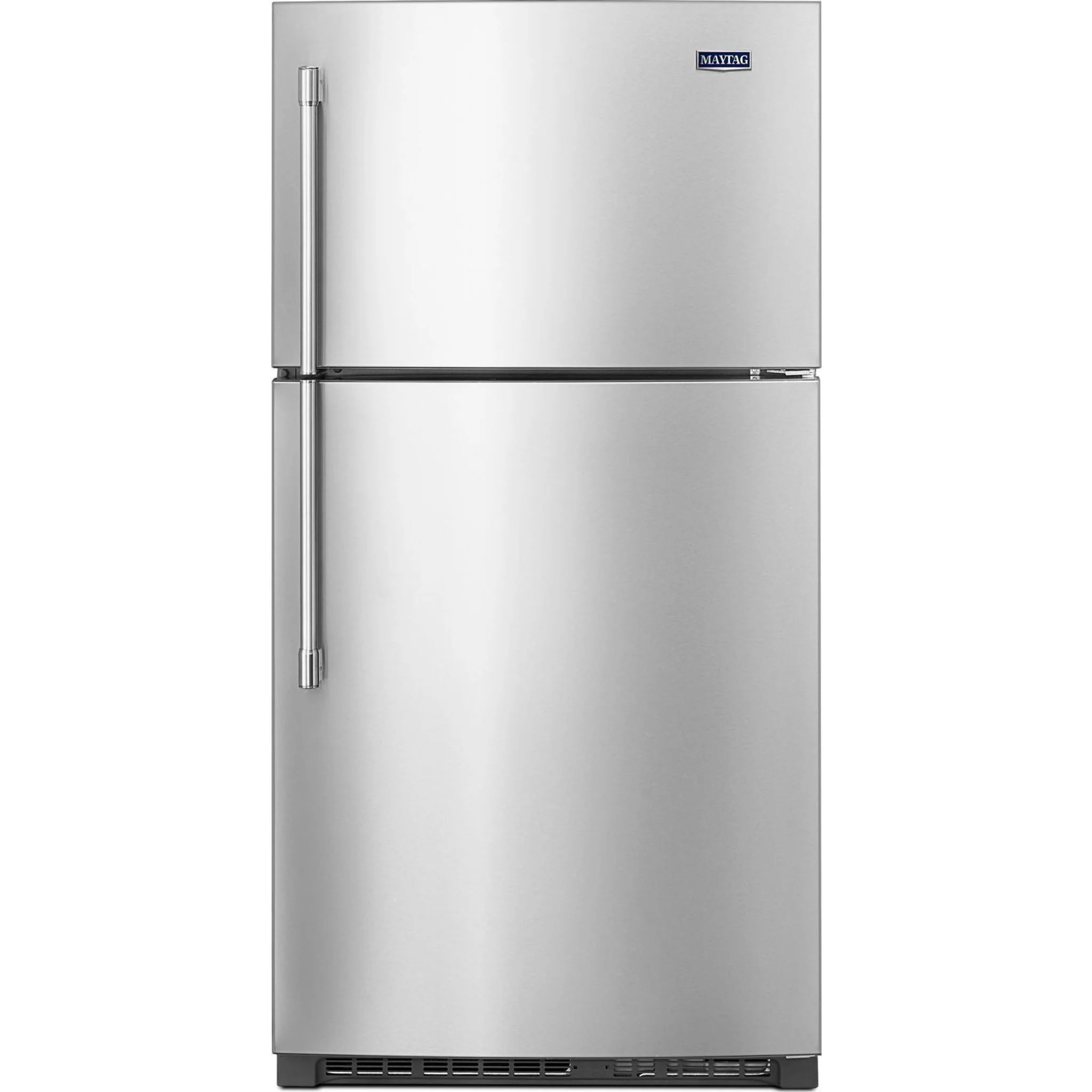 Maytag 33-Inch Wide Top Freezer Refrigerator with EvenAirCooling Tower- 21 Cu. Ft. -Fingerprint Resistant Stainless Steel (MRT711SMFZ) - Image 8