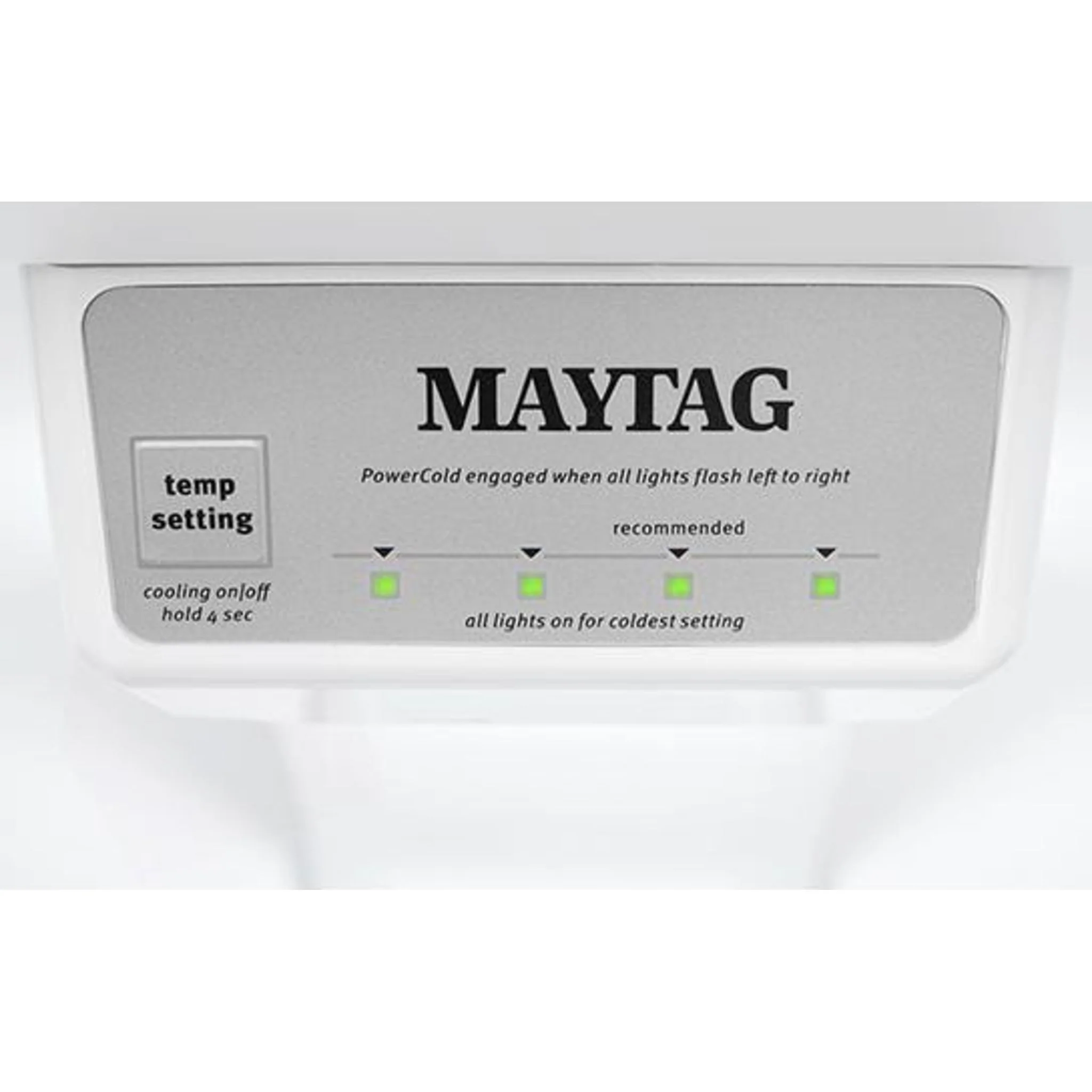 Maytag 30-Inch Wide Top-Freezer Refrigerator with Garage Mode - 19 Cu. Ft. - Black (MRTX5119SB) - Image 2
