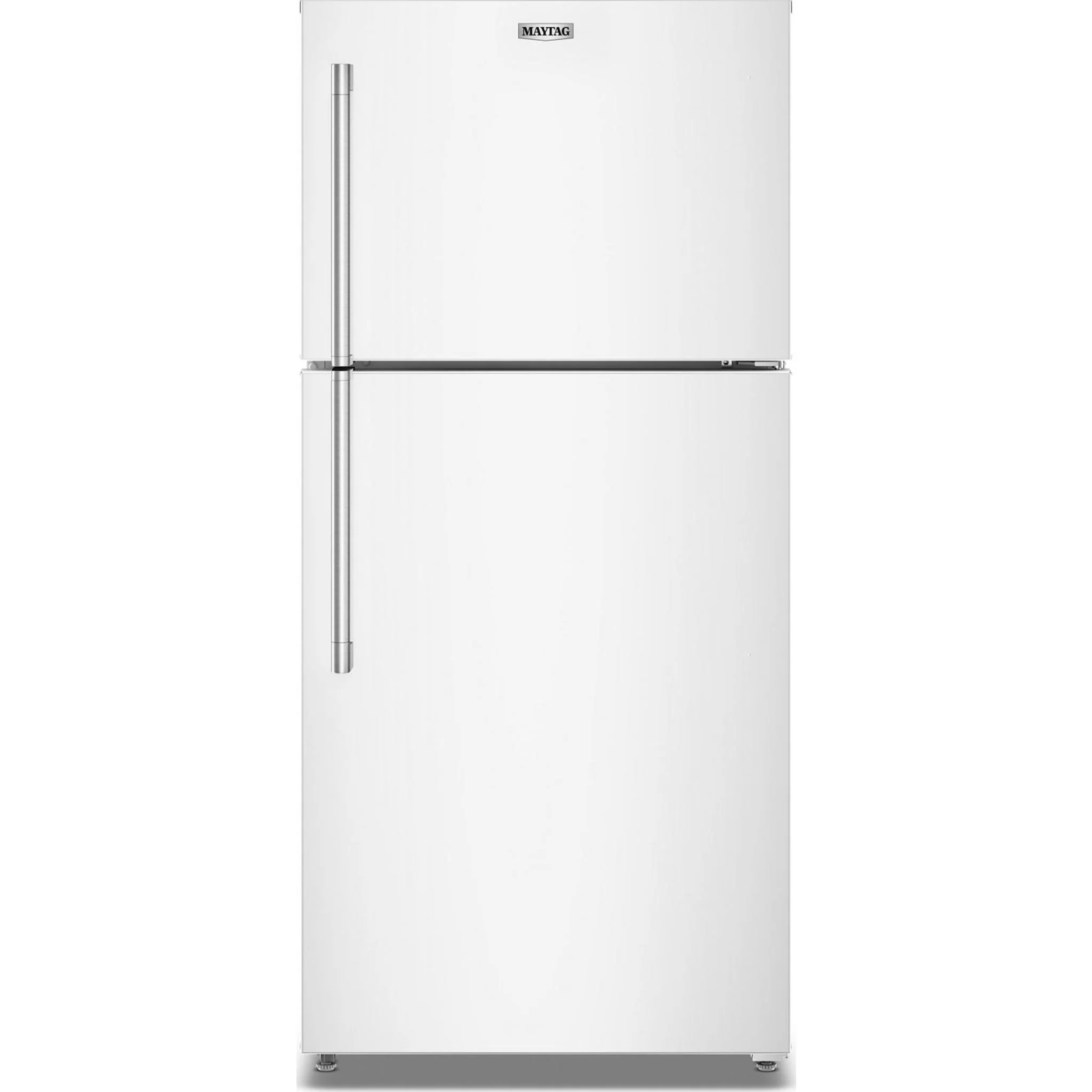 Maytag 30-Inch Wide Top-Freezer Refrigerator with Garage Mode - 19 Cu. Ft. - White (MRTX5119SW)