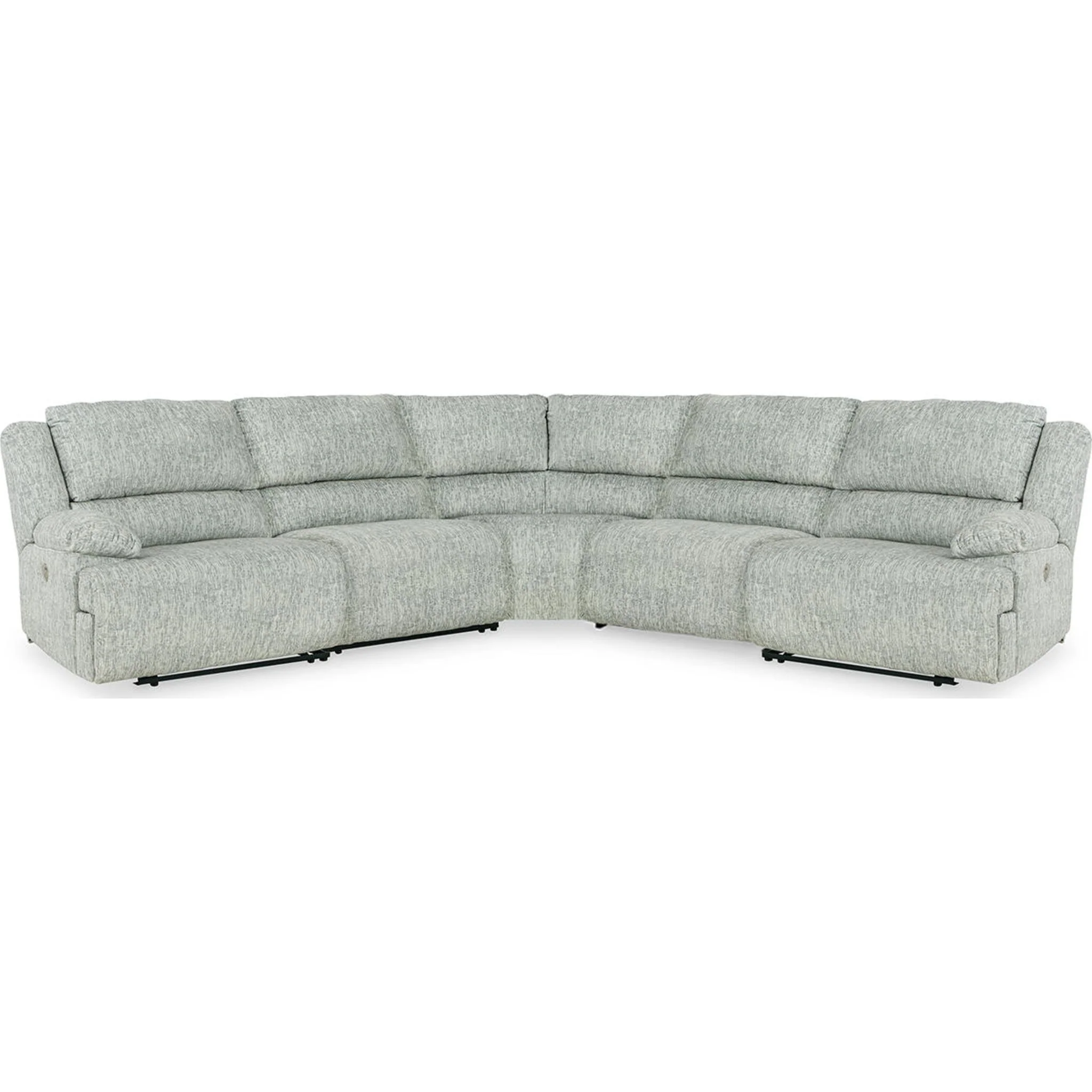 McClelland 5 Piece Power Reclining Sectional - Image 4