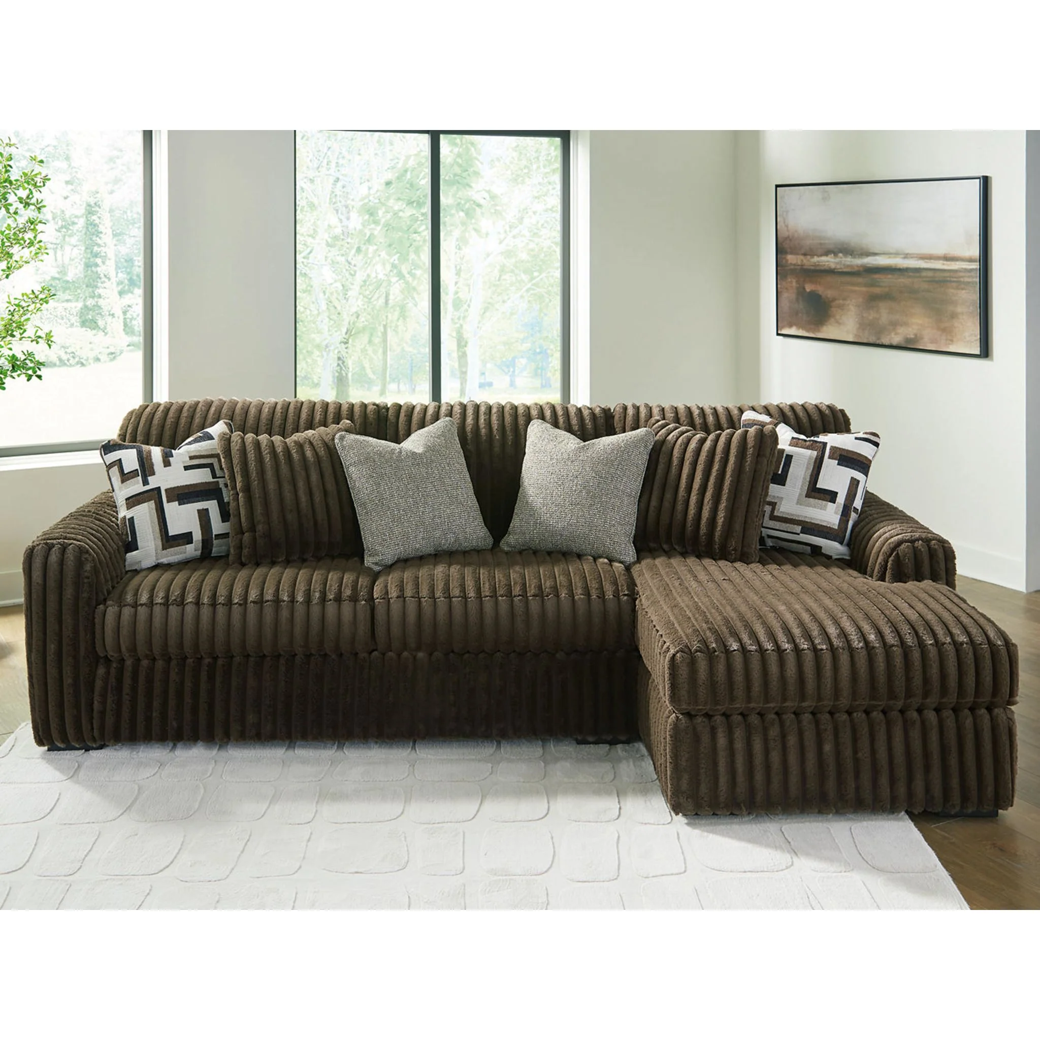 Midnight-Madness 2 Piece Sectional with Chaise - Image 24