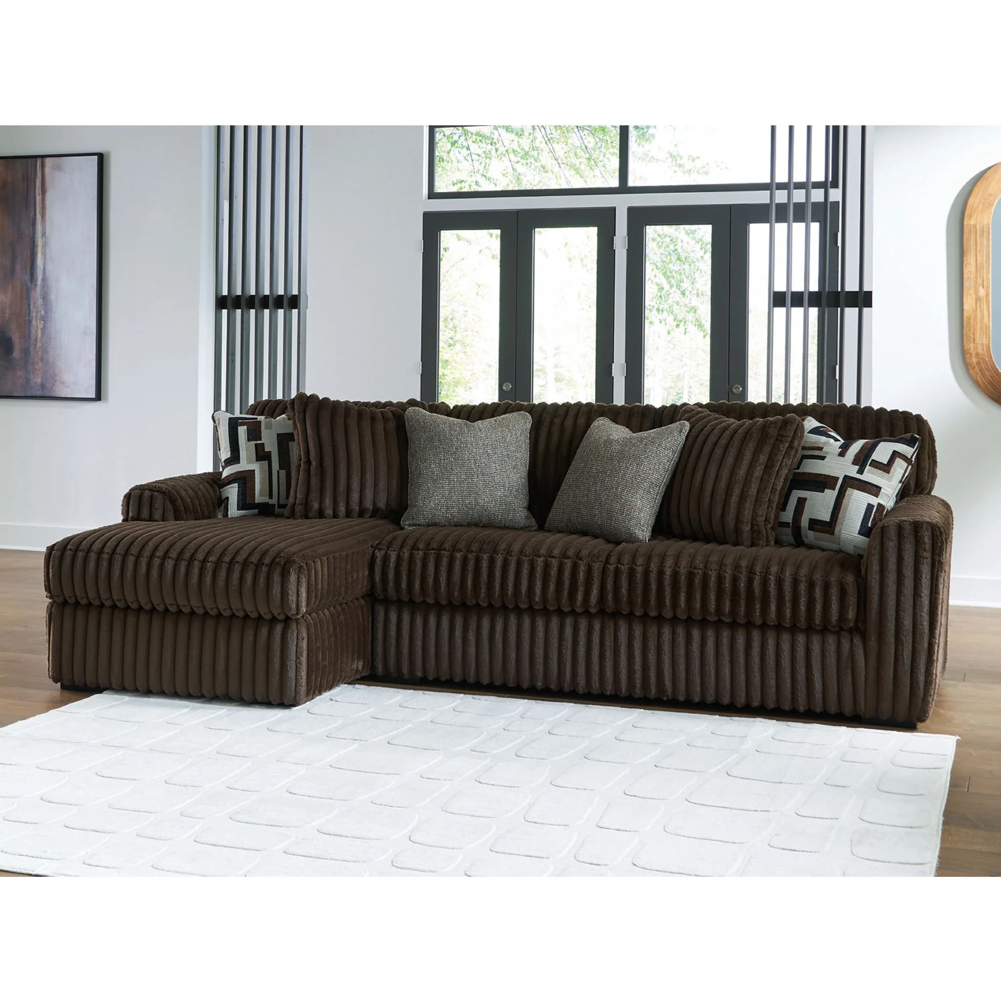 Midnight-Madness 2 Piece Sectional with Chaise - Image 33