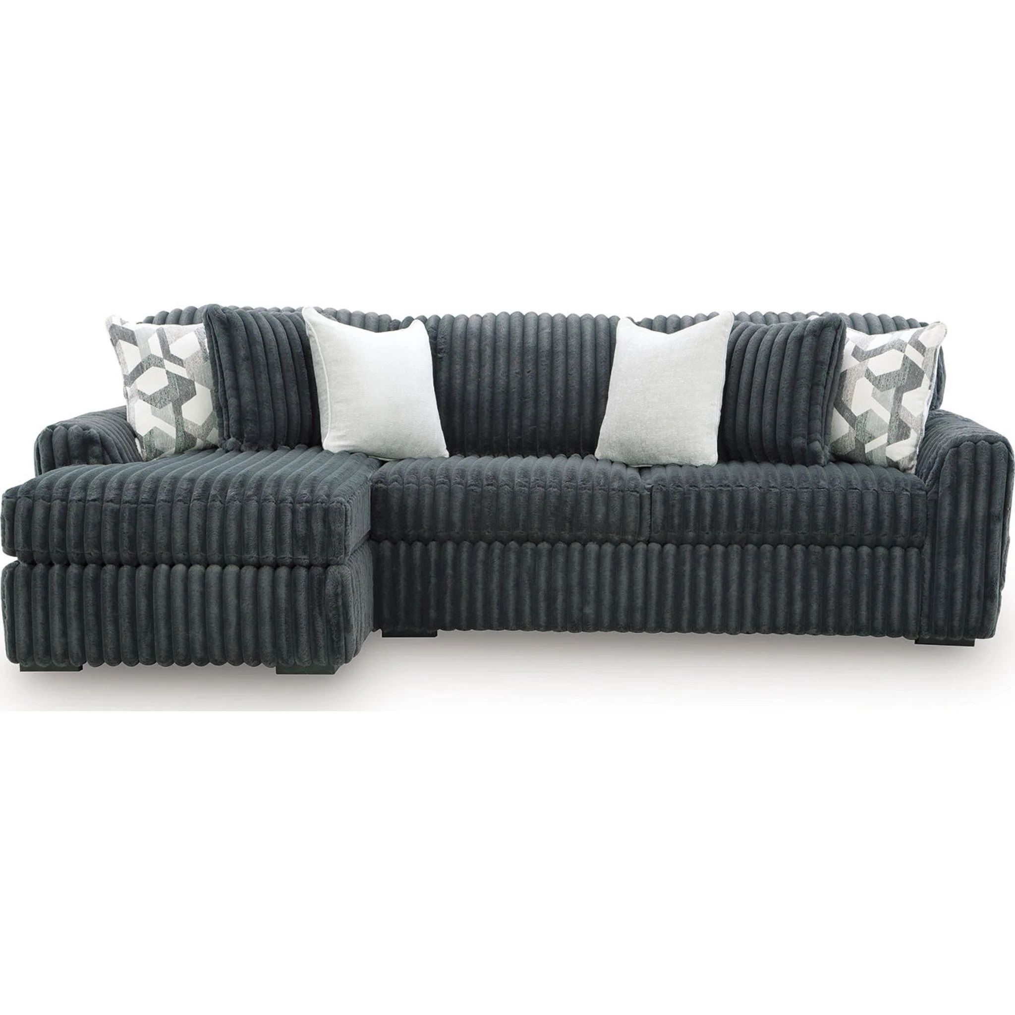 Midnight-Madness 2 Piece Sectional with Chaise - Image 38