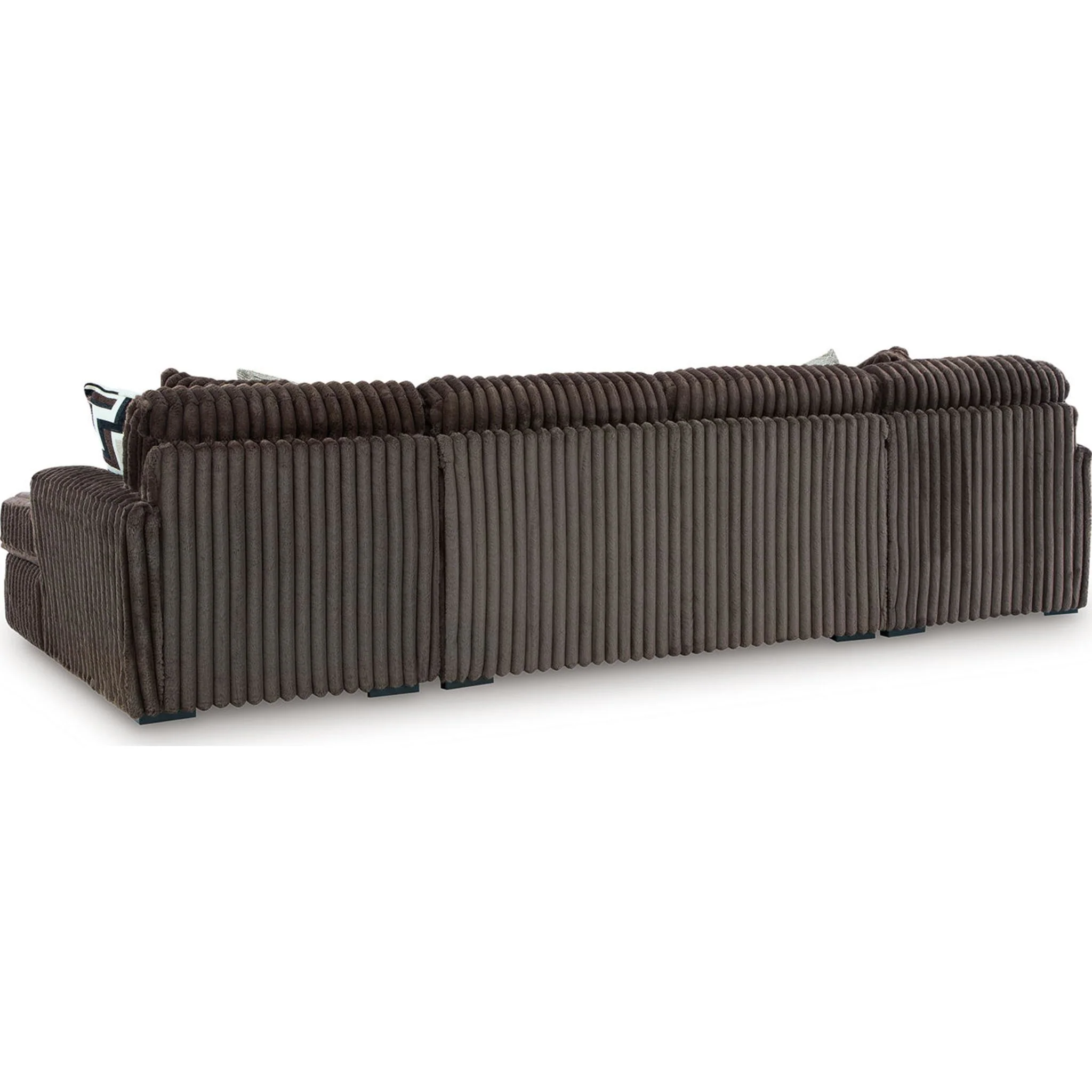 Midnight-Madness 3 Piece Sectional with Double Chaise - Image 3