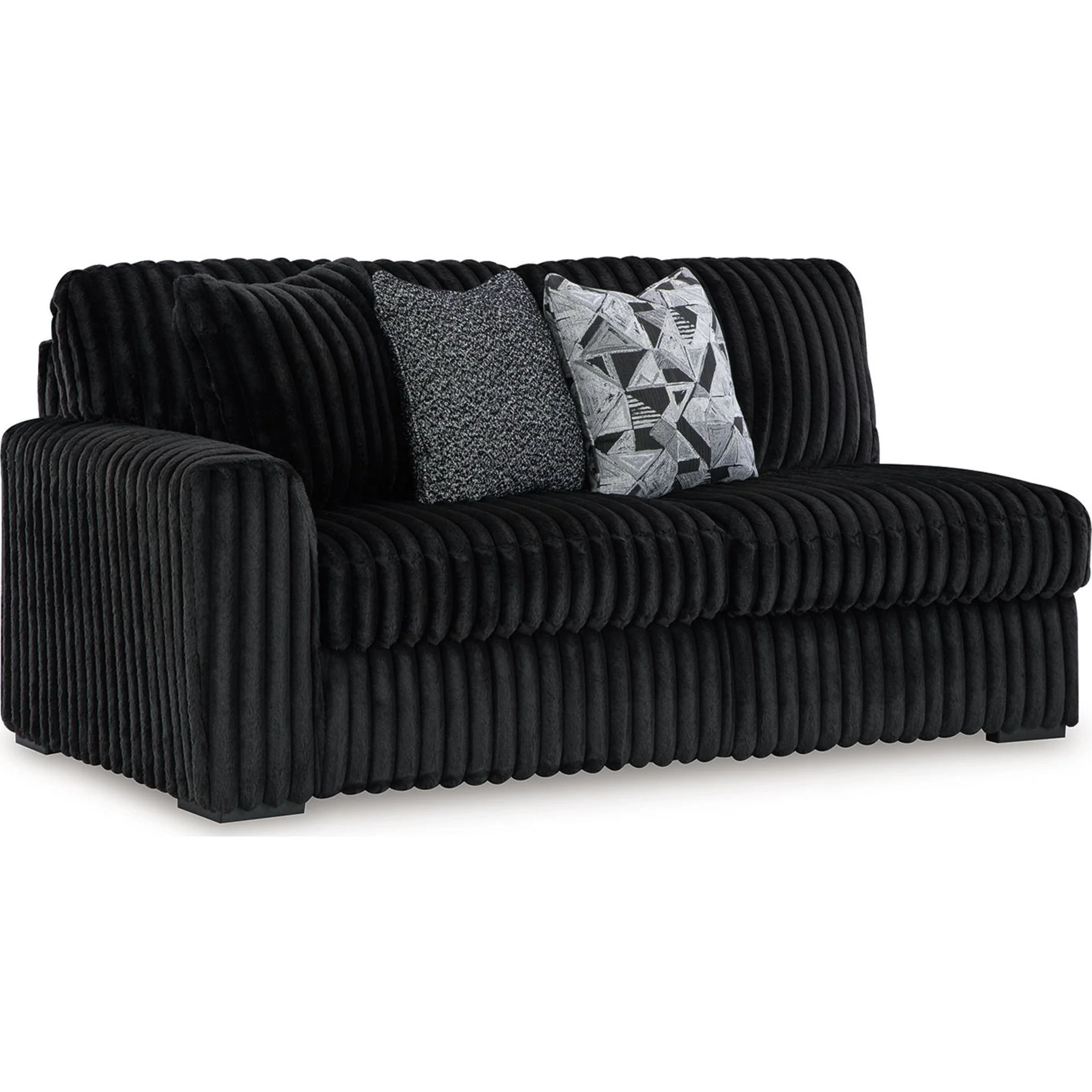 Midnight-Madness 3 Piece Sectional with Chaise - Image 12