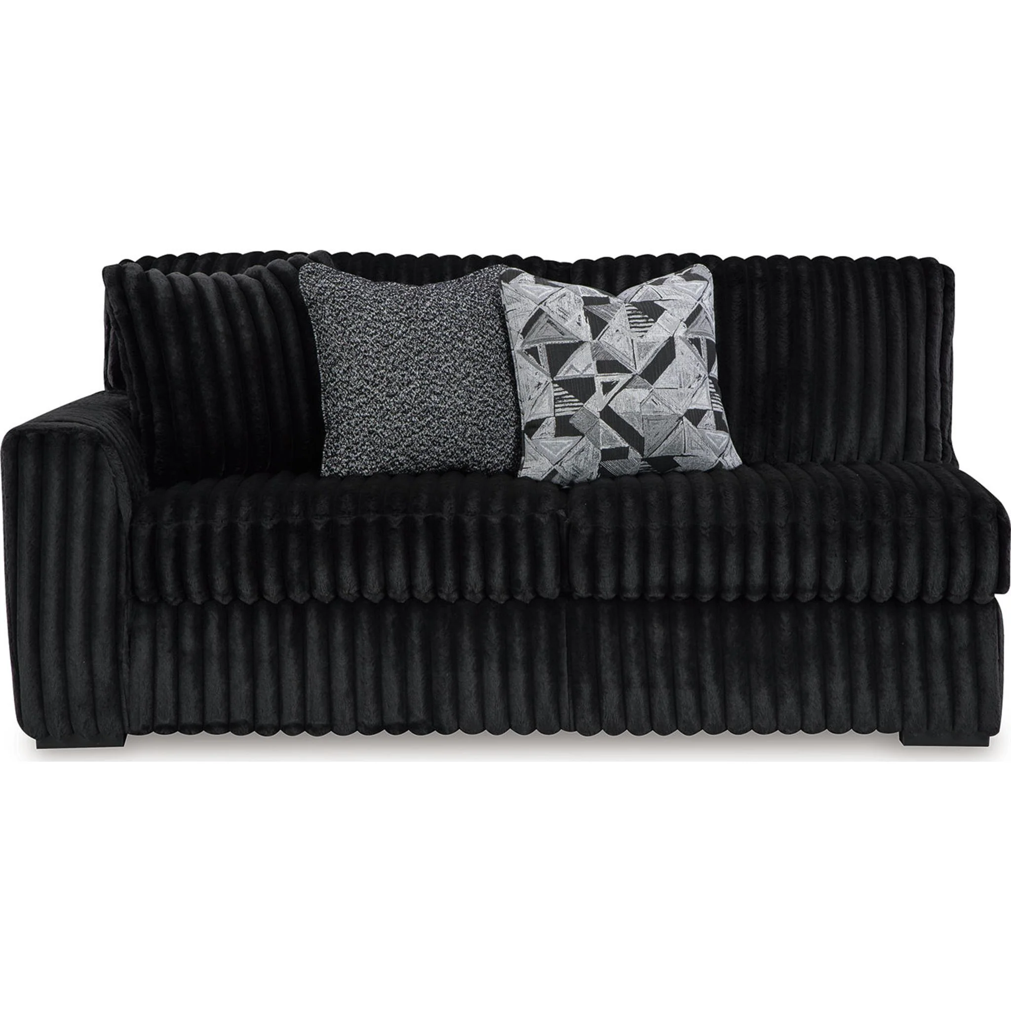 Midnight-Madness 3 Piece Sectional with Chaise - Image 14