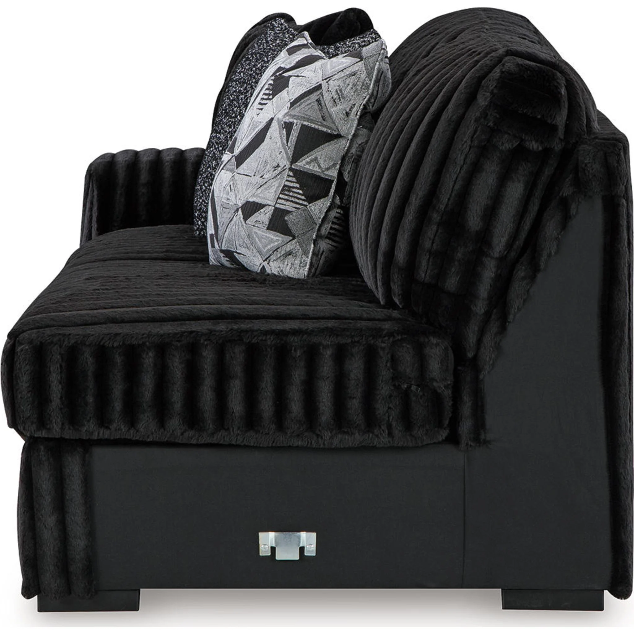 Midnight-Madness 3 Piece Sectional with Chaise - Image 15
