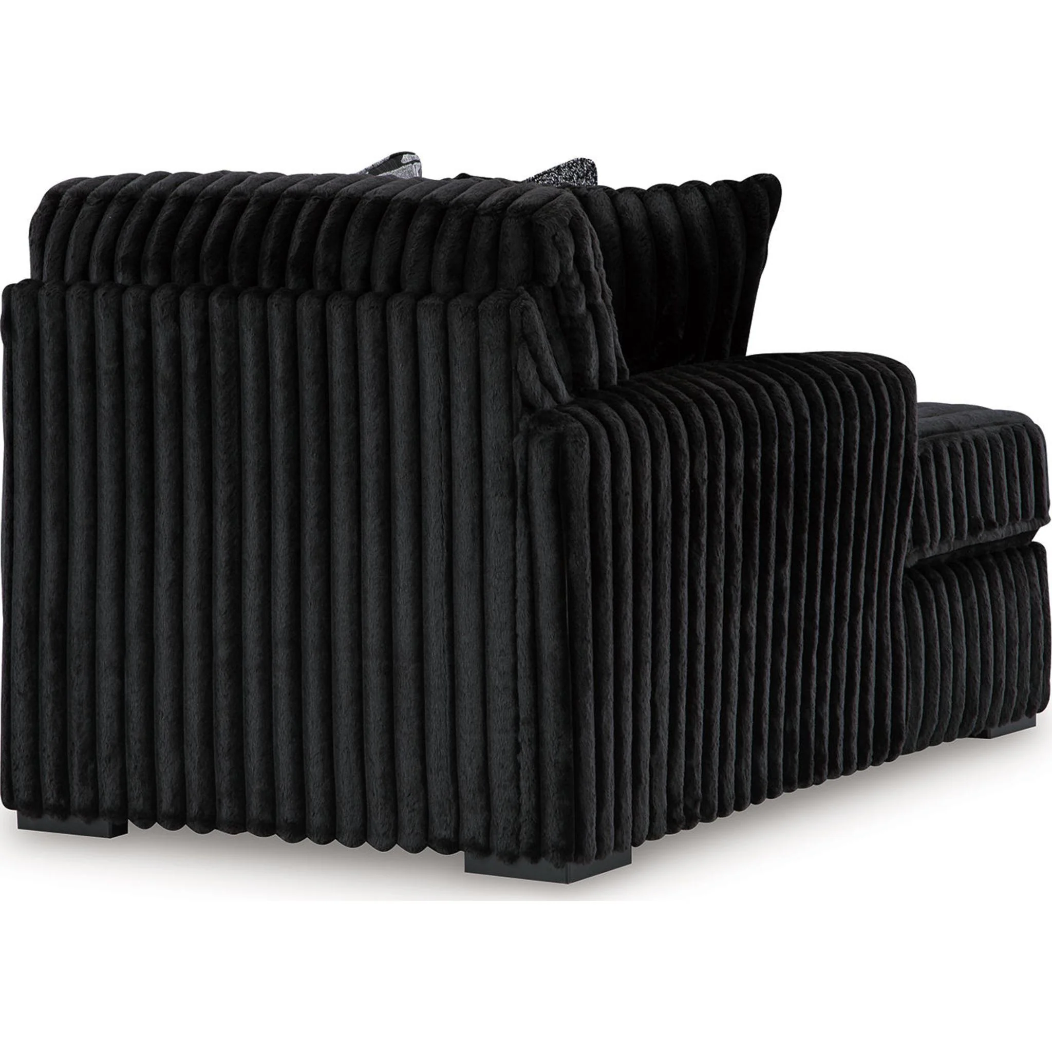 Midnight-Madness 3 Piece Sectional with Chaise - Image 27