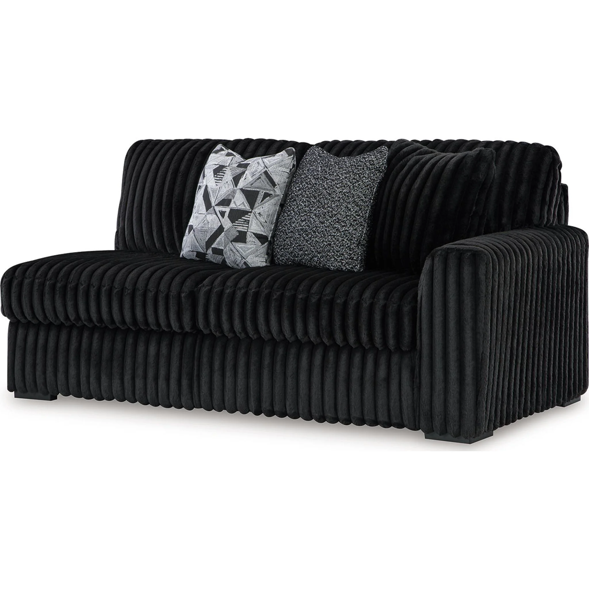 Midnight-Madness 3 Piece Sectional with Chaise - Image 35
