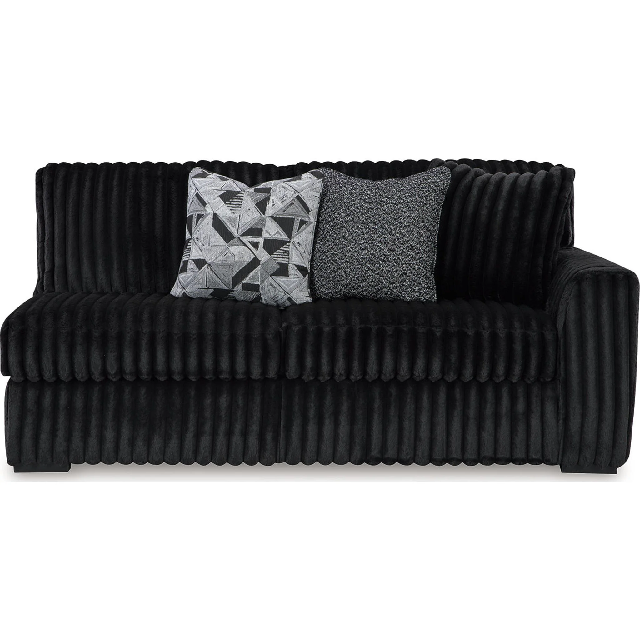 Midnight-Madness 3 Piece Sectional with Chaise - Image 37