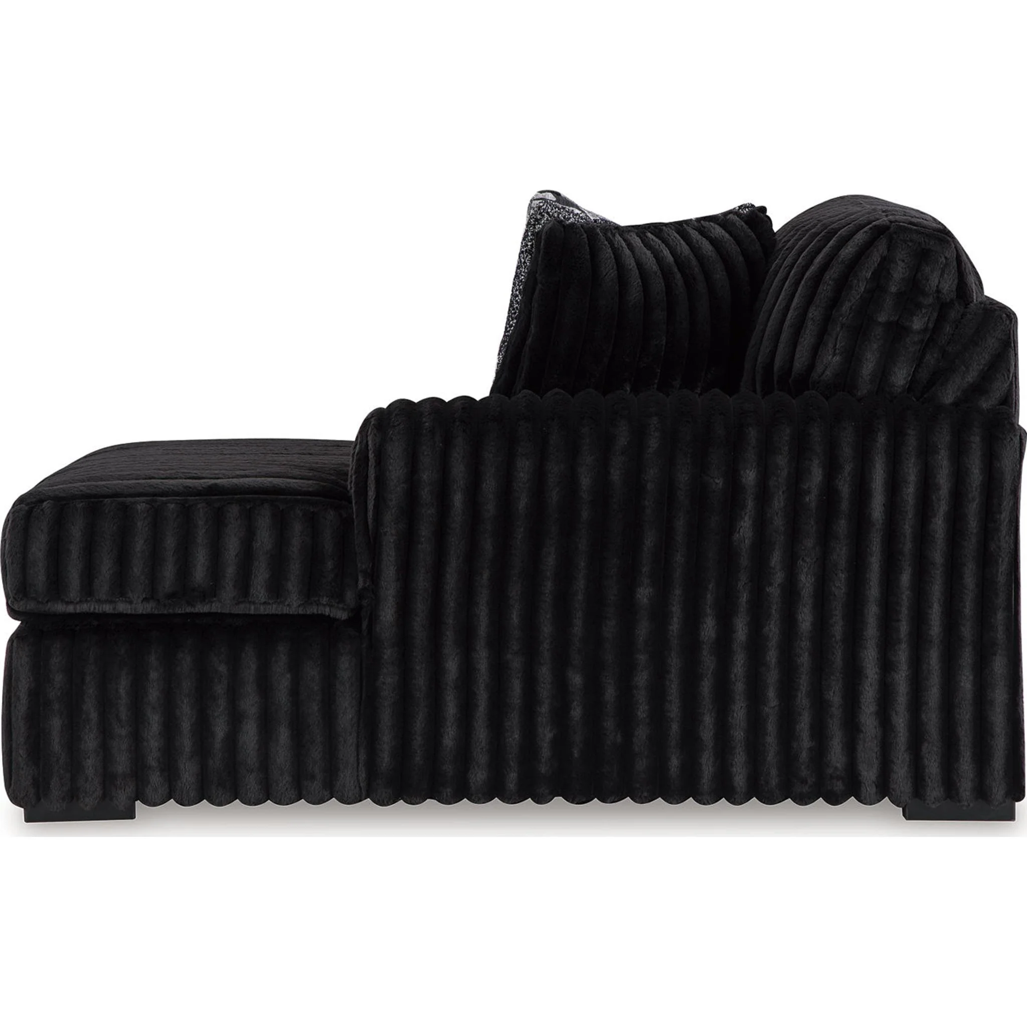 Midnight-Madness 3 Piece Sectional with Chaise - Image 7