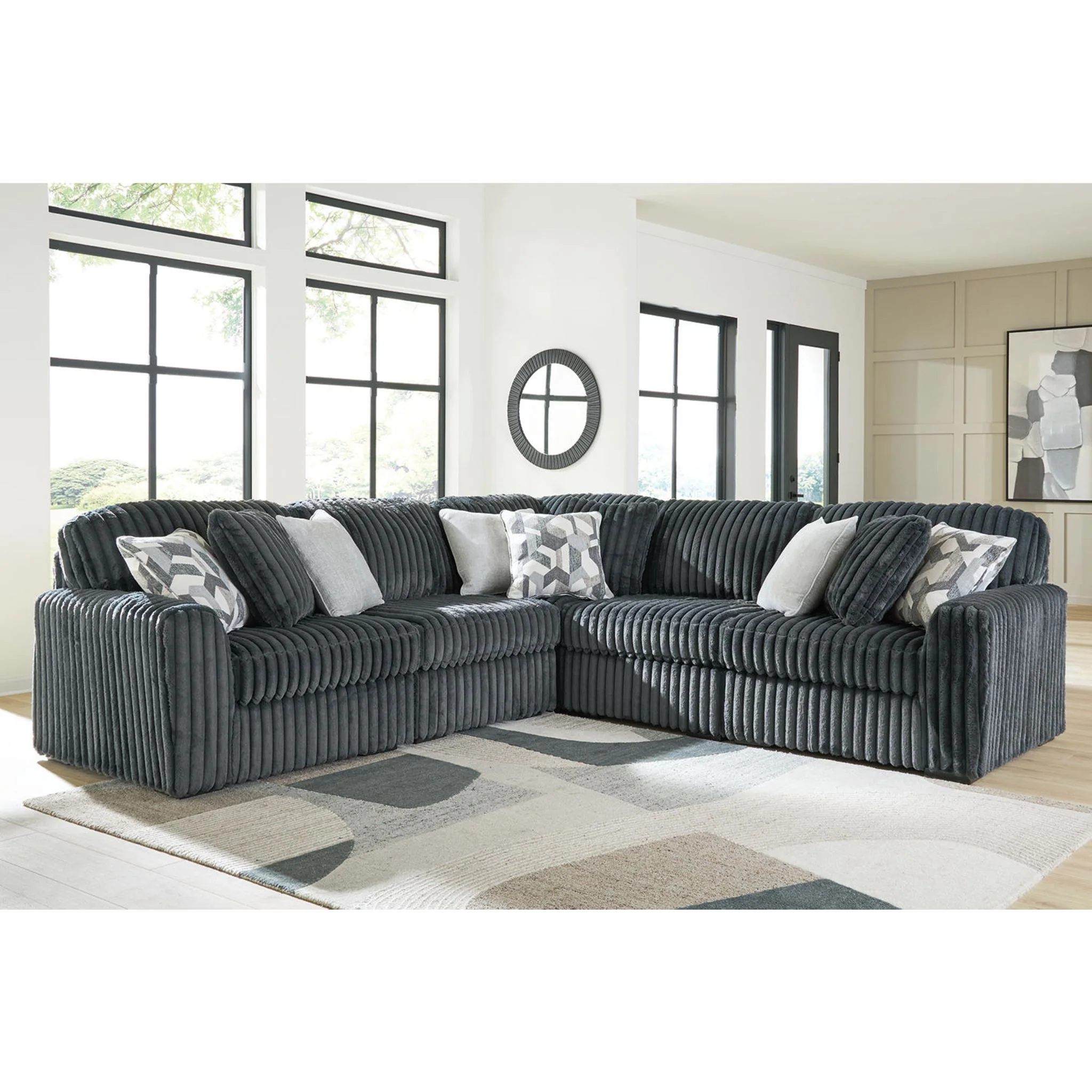 Midnight-Madness 5 Piece Sectional - Image 12