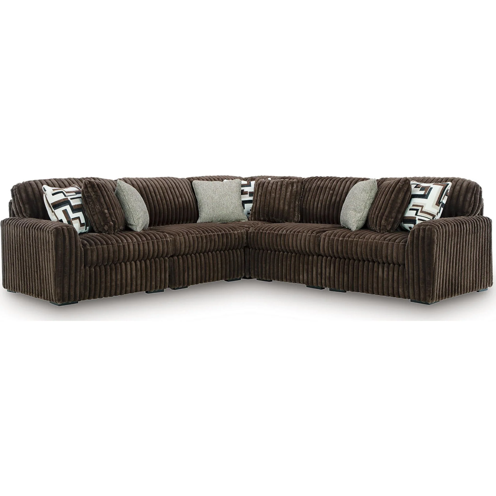 Midnight-Madness 5 Piece Sectional - Image 9