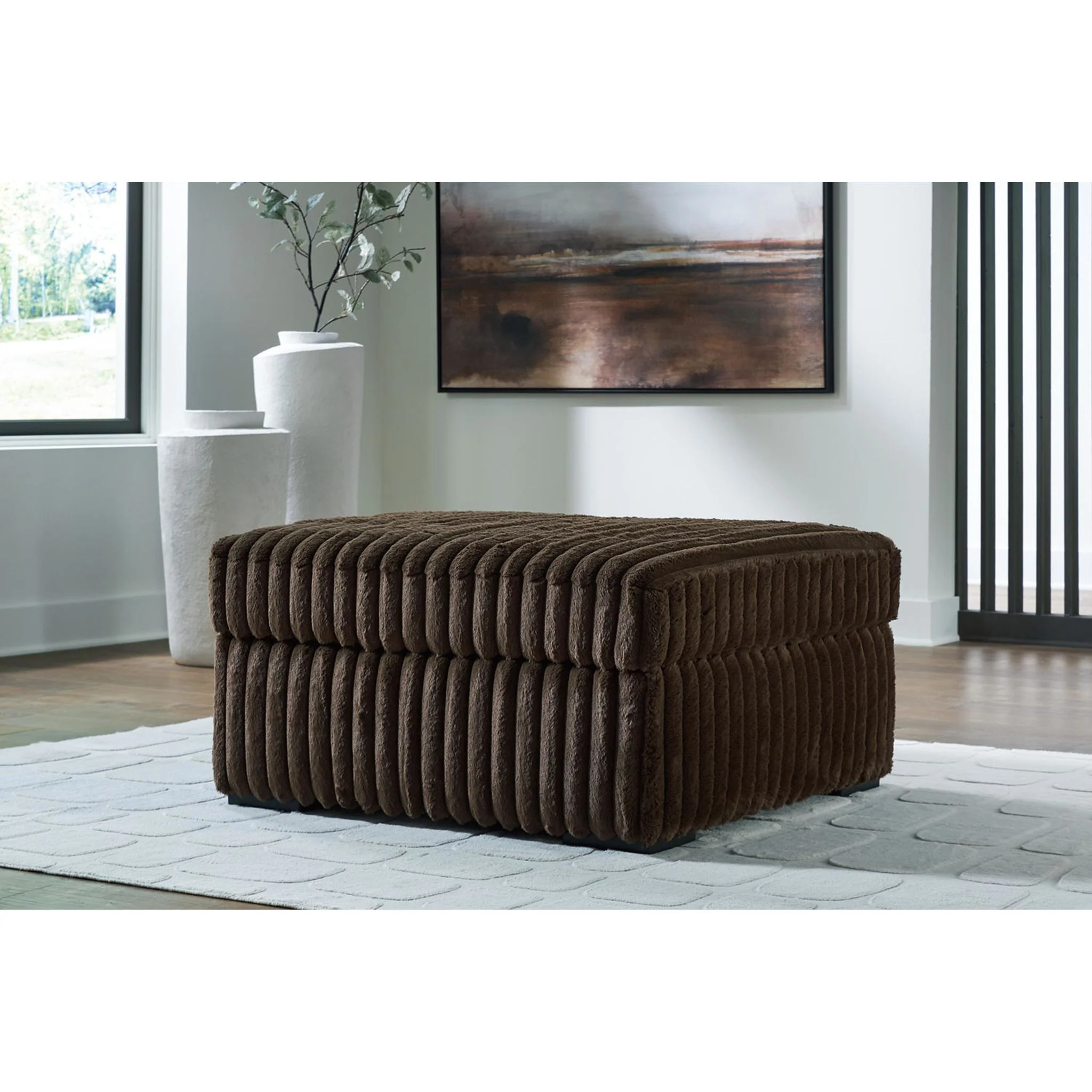 Midnight-Madness Oversized Accent Ottoman - Image 10