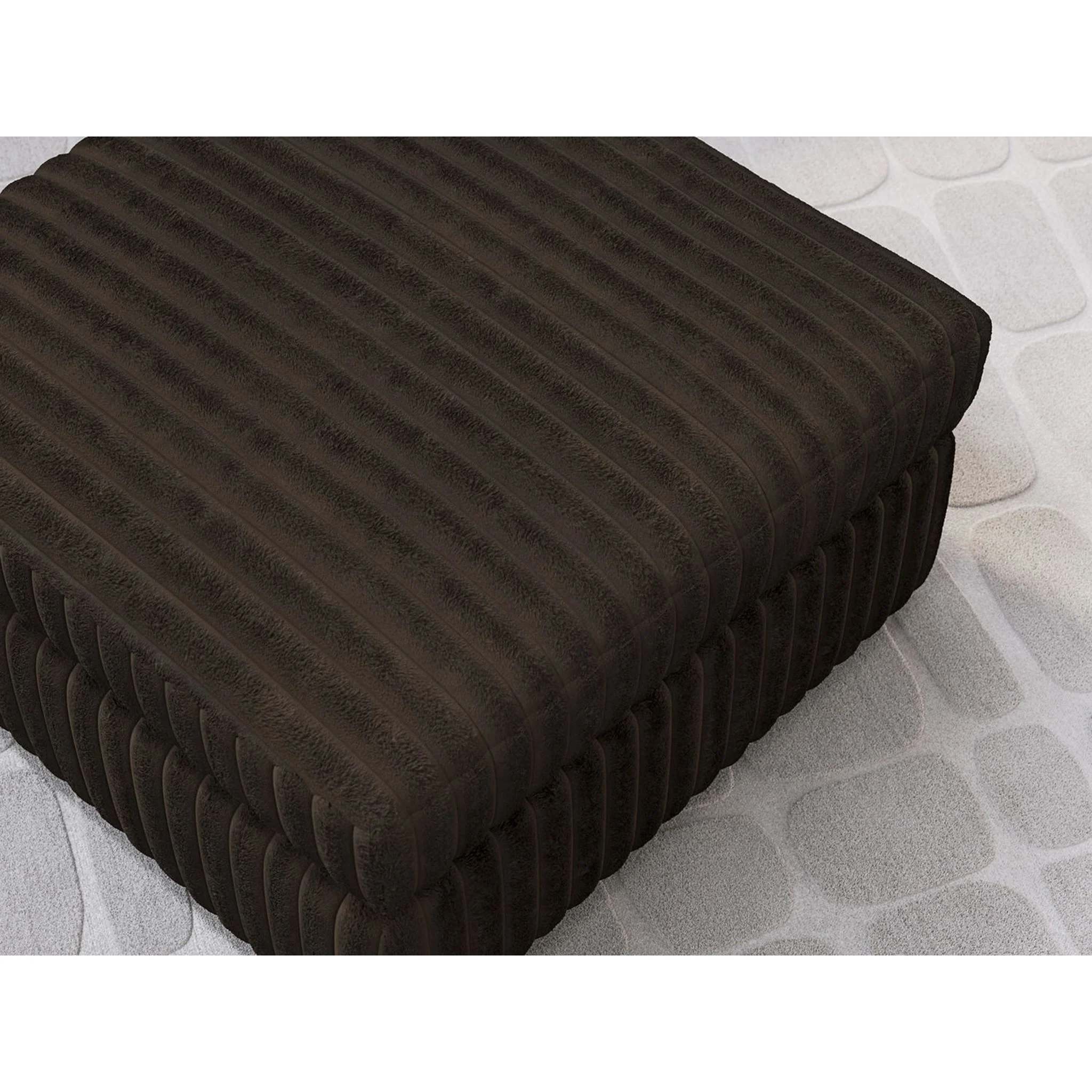 Midnight-Madness Oversized Accent Ottoman - Image 7