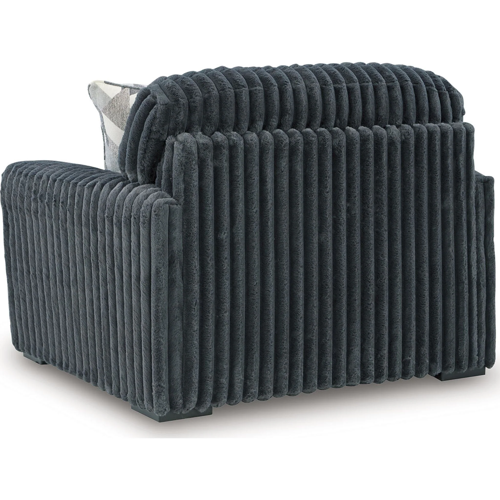 Midnight-Madness Oversized Chair - Gunmetal - Image 3