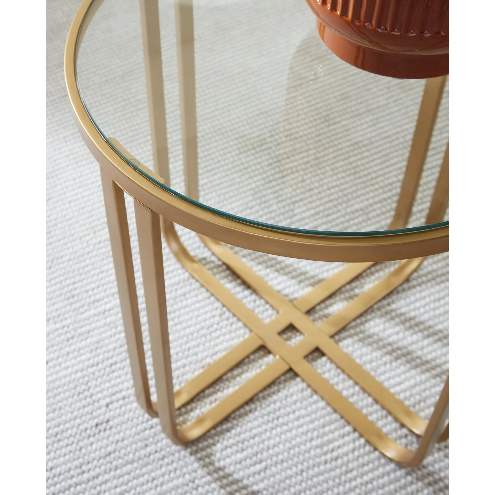 Milloton 3 Pack Tables - Gold - Image 8